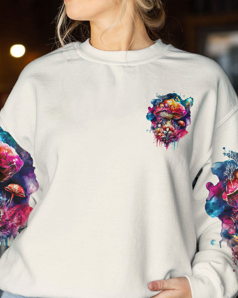 I DO WHAT I WANT MUSHROOM ALL OVER PRINT - TA1003231
