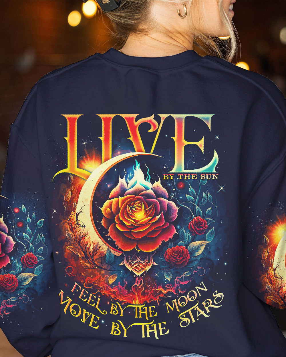LIVE BY THE SUN ROSE ALL OVER PRINT - TY0703231