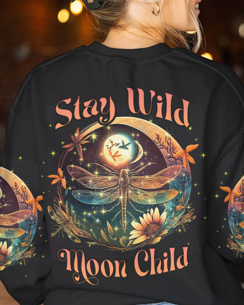STAY WILD MOON CHILD ALL OVER PRINT - TYTD0404233