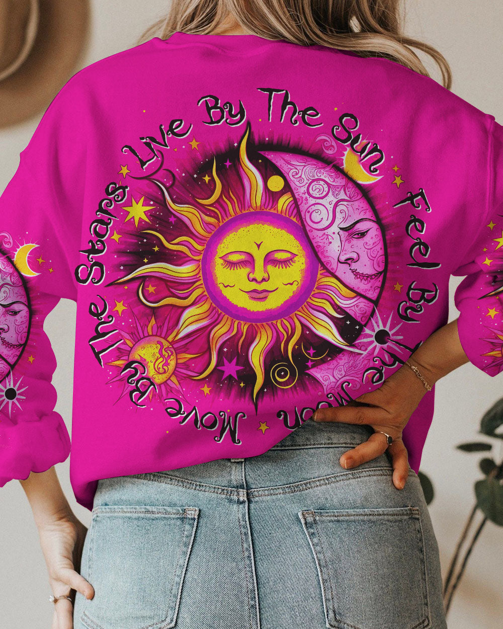 LIVE BY THE SUN PINK ALL OVER PRINT - TYTW2003231