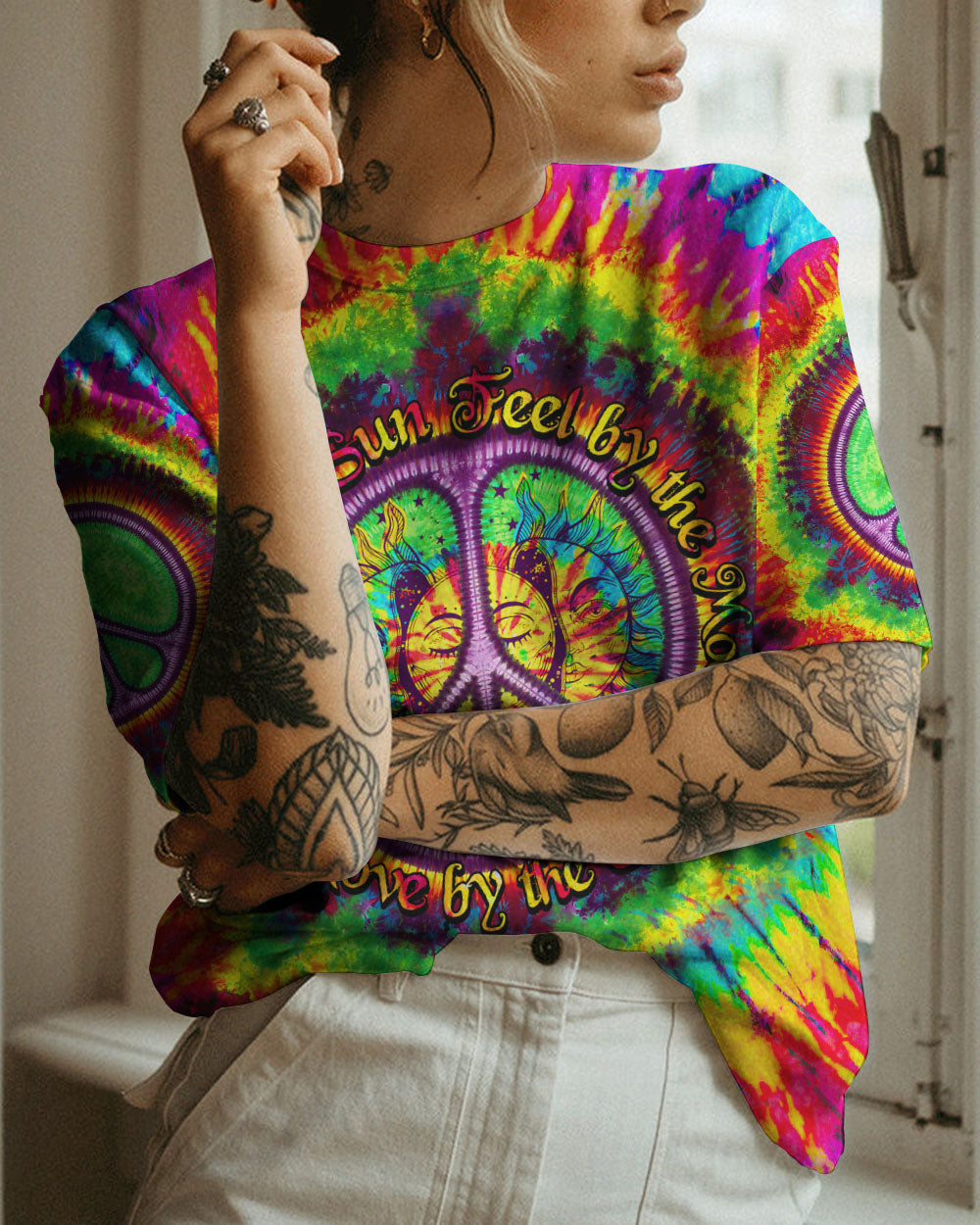 LIVE BY THE SUN TIE DYE ALL OVER PRINT - TY0303239