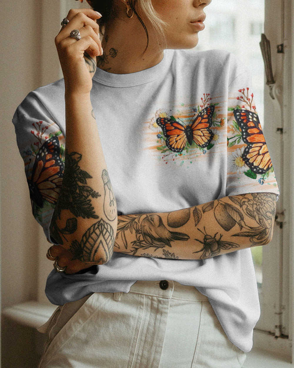 WHISPER WORDS OF WISDOM BUTTERFLY ALL OVER PRINT - YHHG2804233