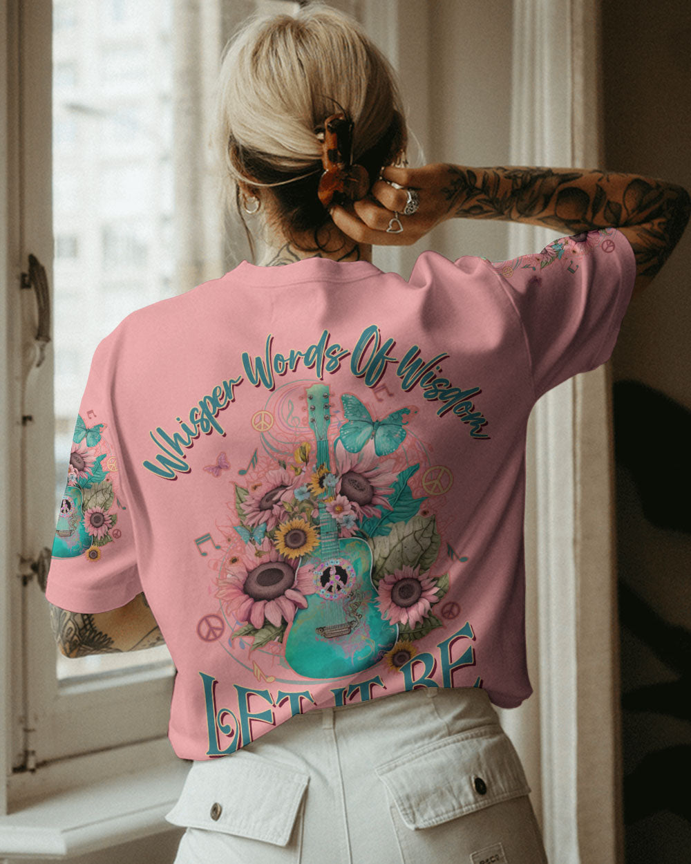 WHISPER WORDS OF WISDOM GUITAR ALL OVER PRINT - YHLN0803233