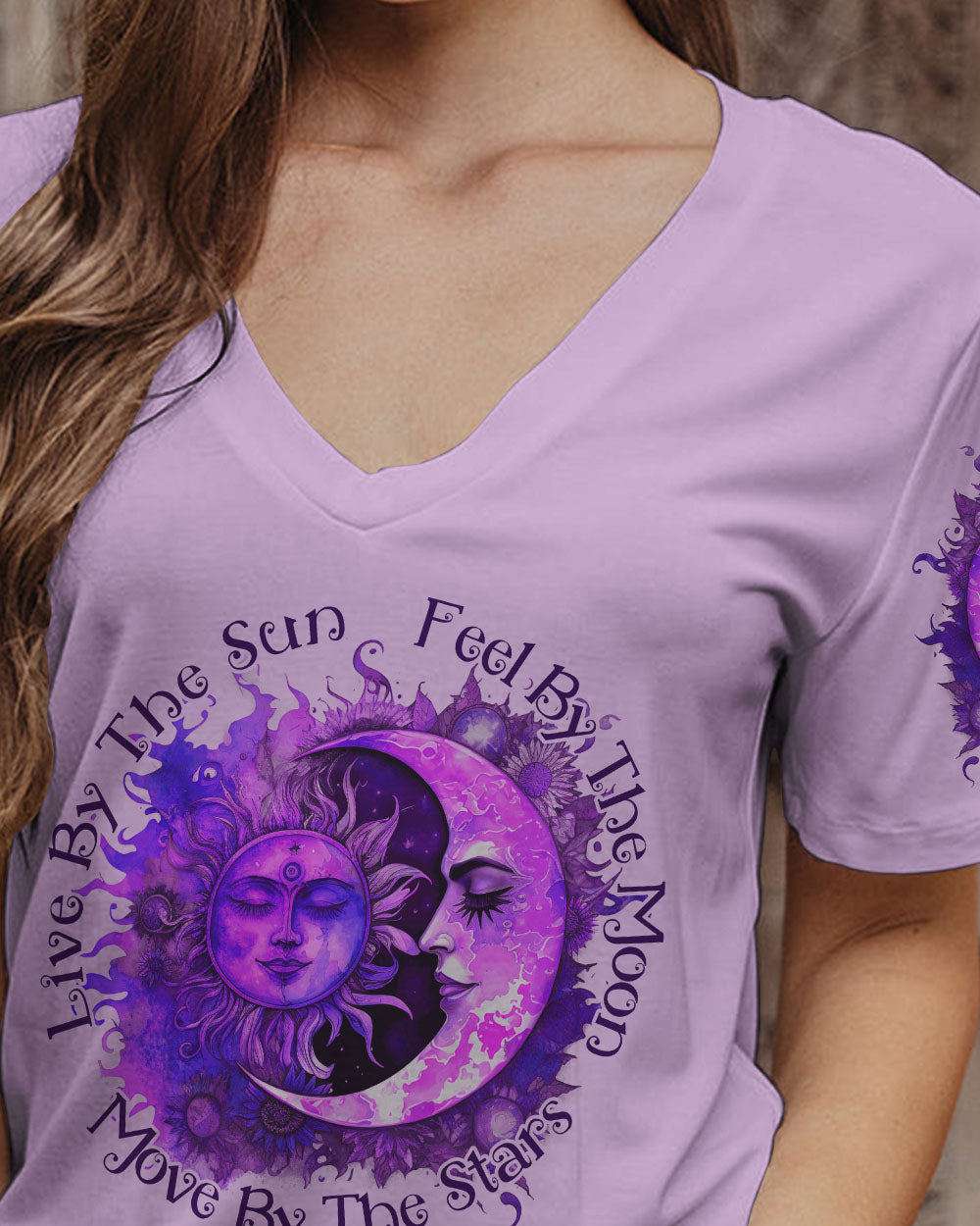 LIVE BY THE SUN PURPLE ALL OVER PRINT - TYTM2403234