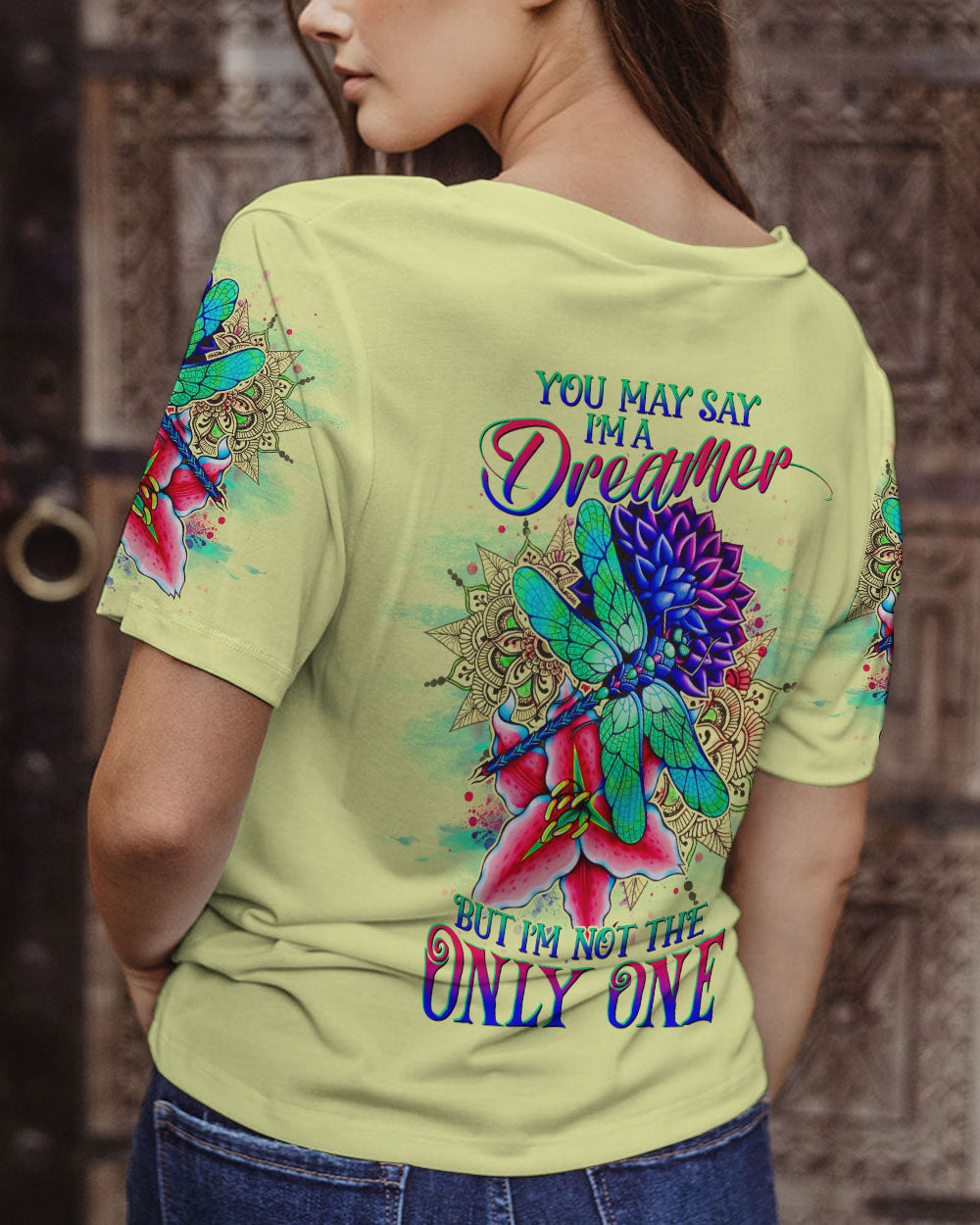 YOU MAY SAY I'M A DREAMER ALL OVER PRINT - YHHG2704232