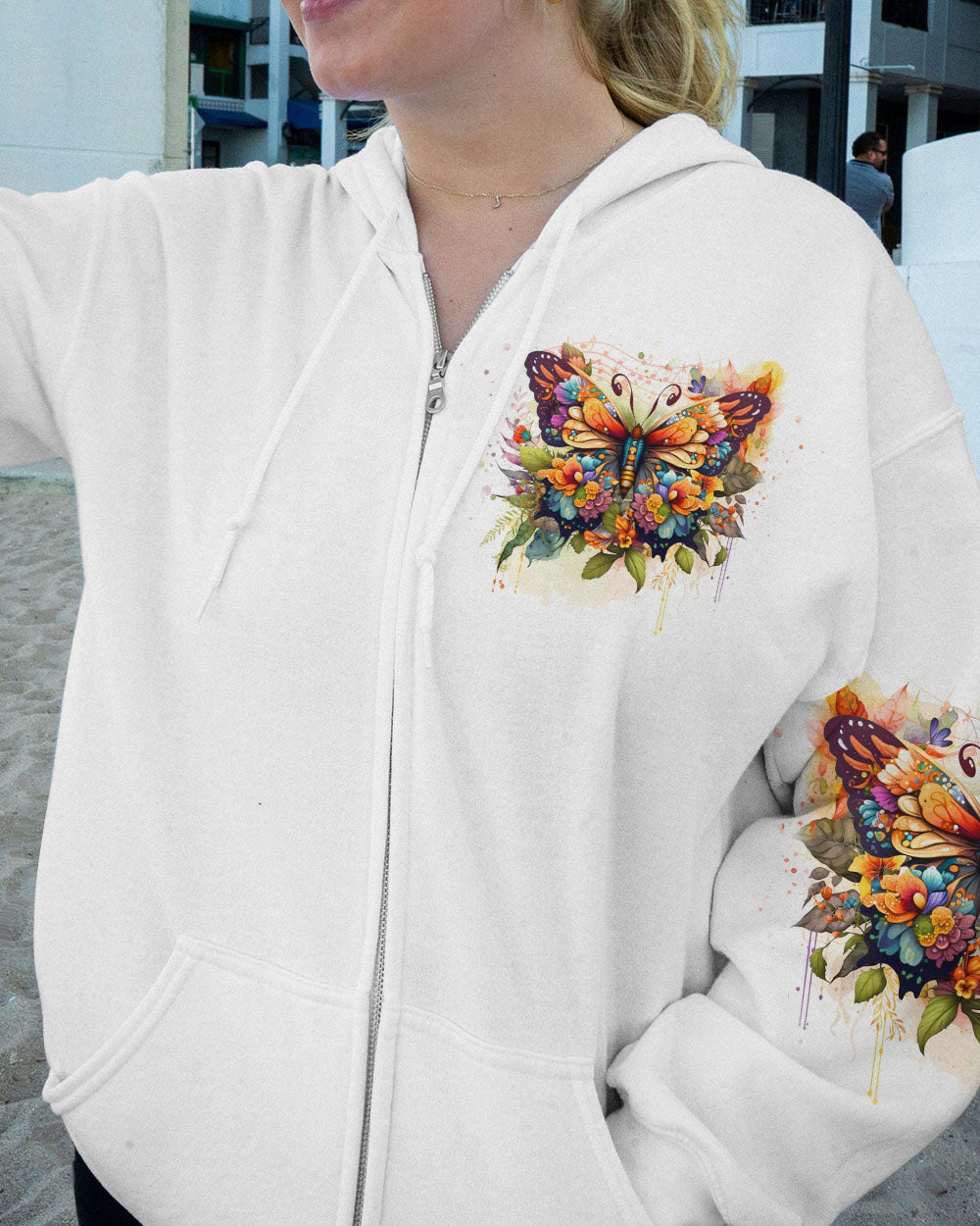 WHISPER WORDS OF WISDOM BUTTERFLY ALL OVER PRINT - YHDU2504233