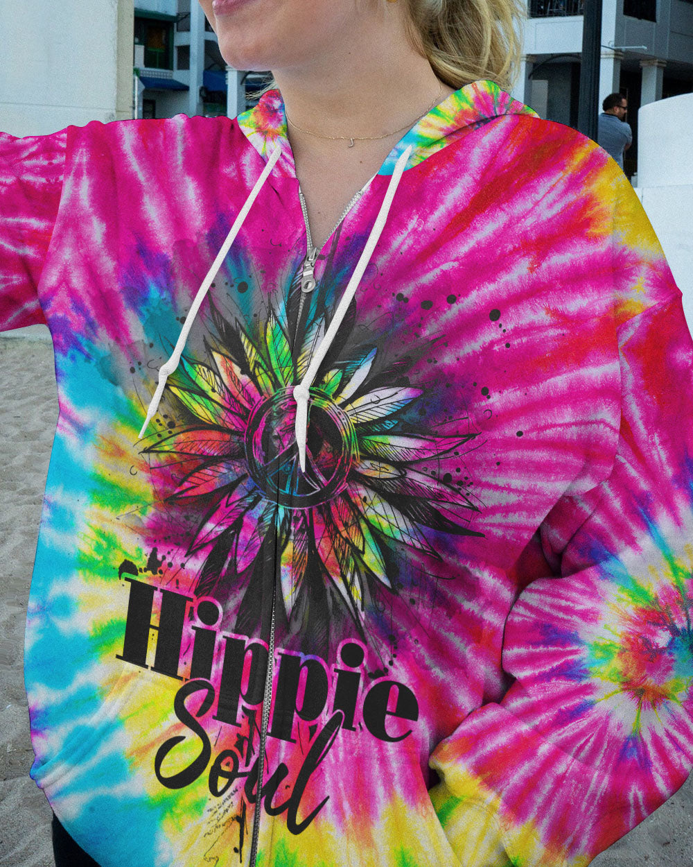 HIPPIE SOUL SUNFLOWER ALL OVER PRINT - TY2302235