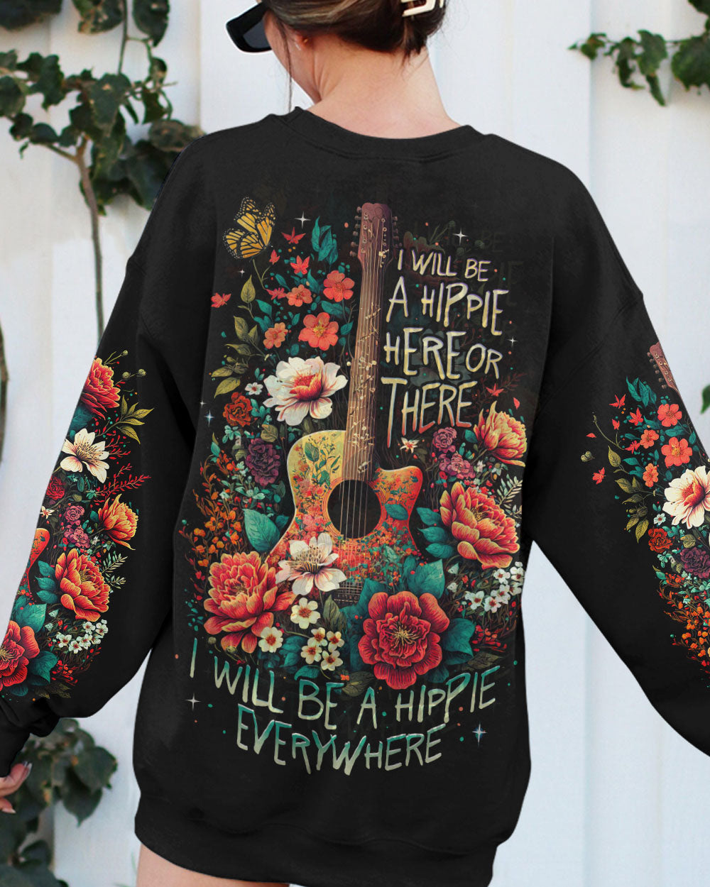 I WILL BE A HIPPIE EVERYWHERE ALL OVER PRINT - TY19042311
