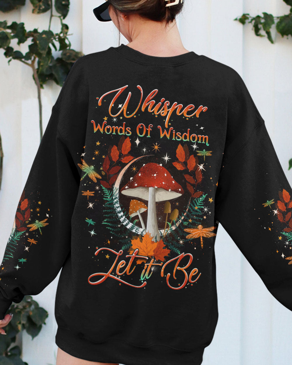 WHISPER WORDS OF WISDOM MUSHROOM ALL OVER PRINT - YHDU2104233