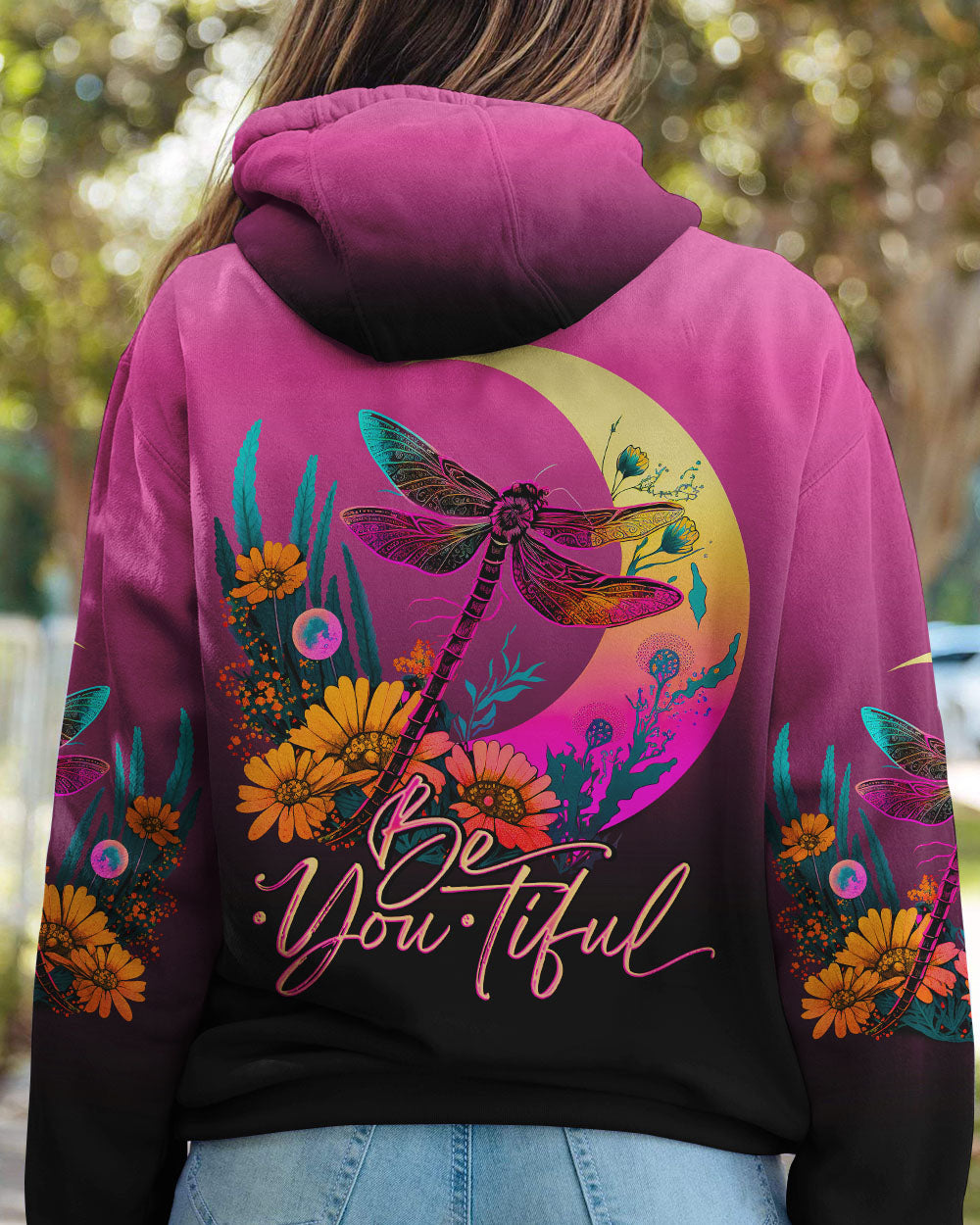BE YOU TIFUL DRAGONFLY ALL OVER PRINT - TLNO2704233