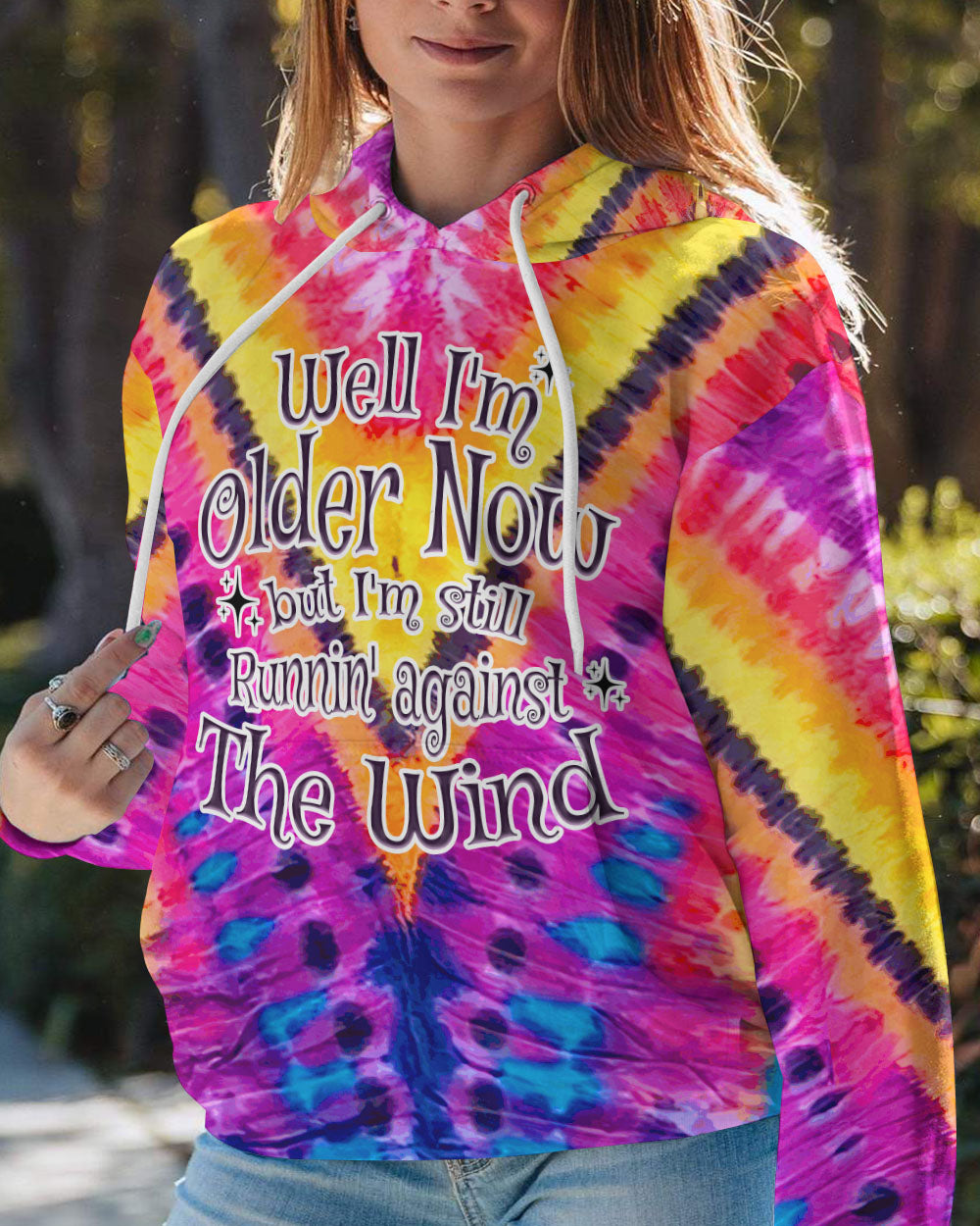 RUNNING AGAINST THE WIND TIE DYE ALL OVER PRINT - TYTD1505231
