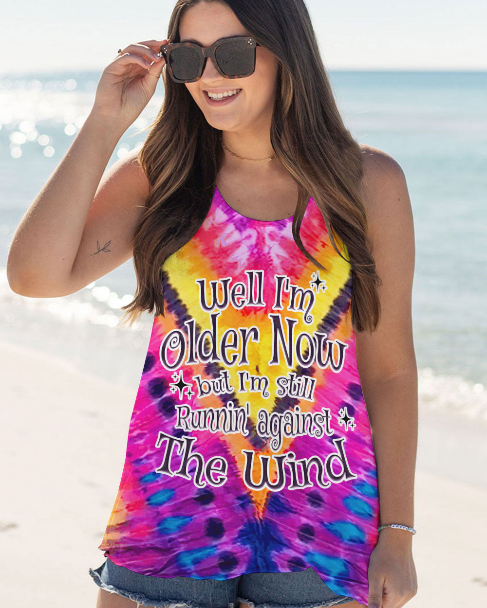 RUNNING AGAINST THE WIND TIE DYE ALL OVER PRINT - TYTD1505231