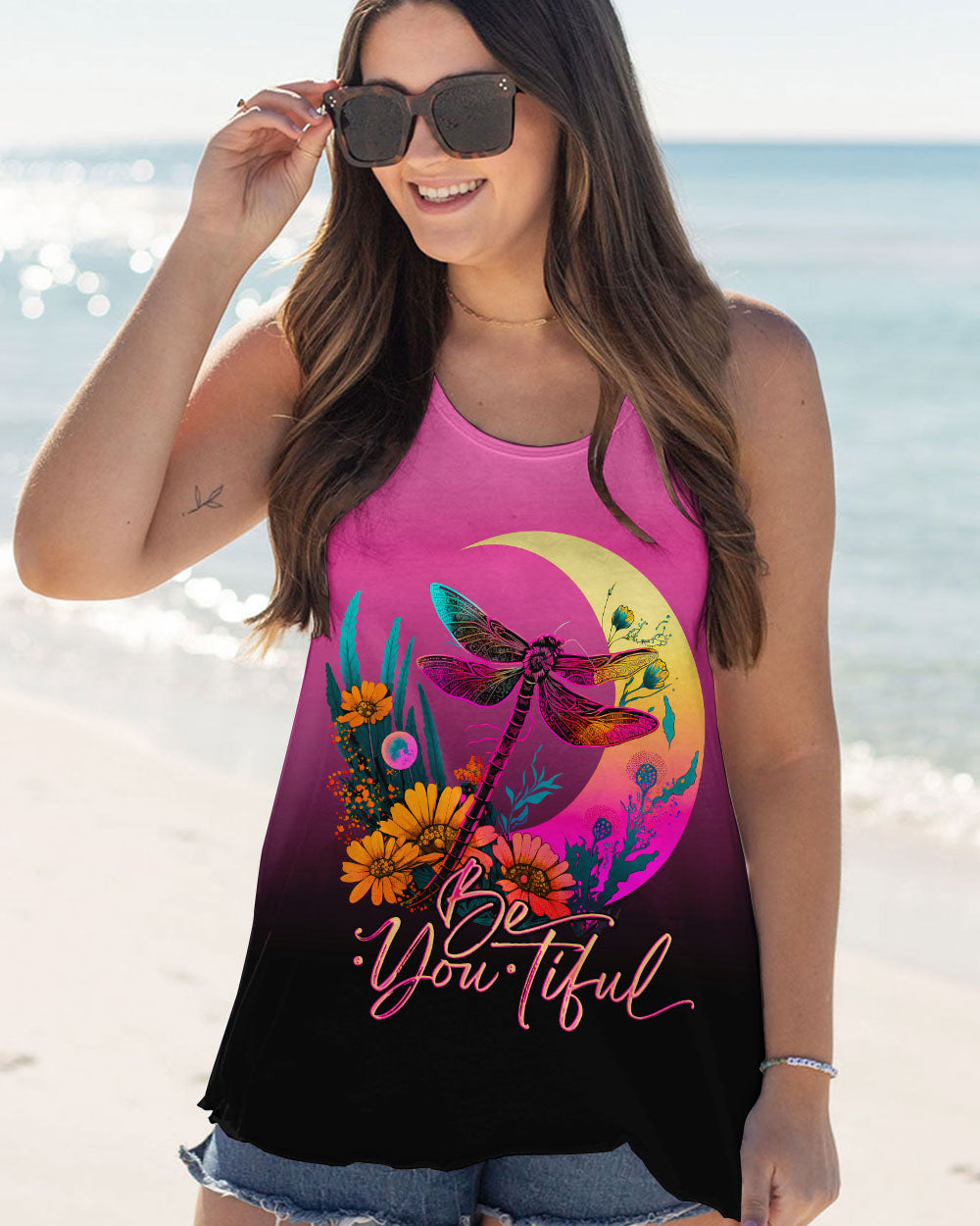 BE YOU TIFUL DRAGONFLY ALL OVER PRINT - TLNO2704233