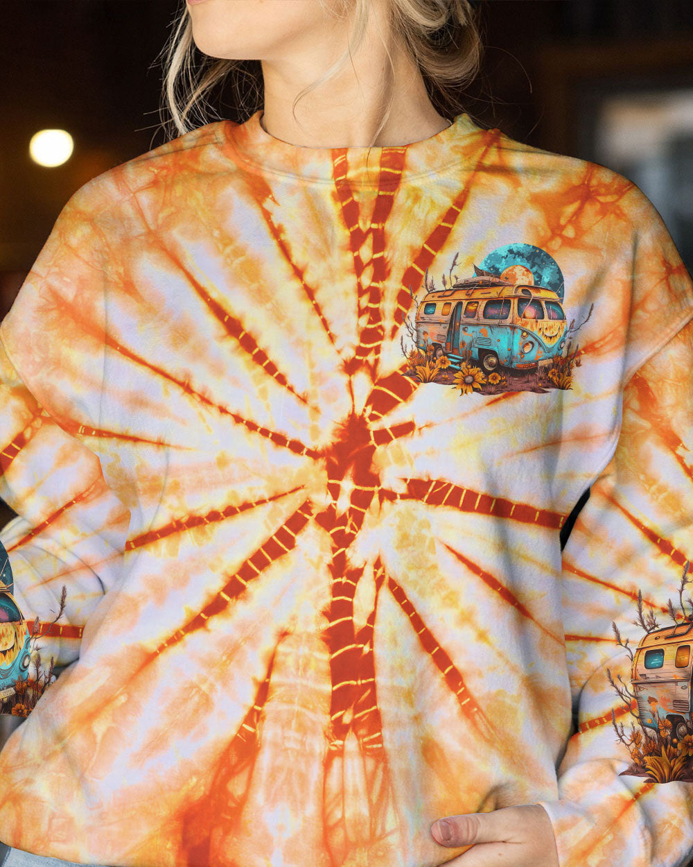RUNNING AGAINST THE WIND TIE DYE ALL OVER PRINT - TYTD0905232