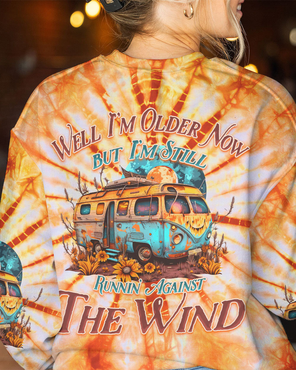 RUNNING AGAINST THE WIND TIE DYE ALL OVER PRINT - TYTD0905232