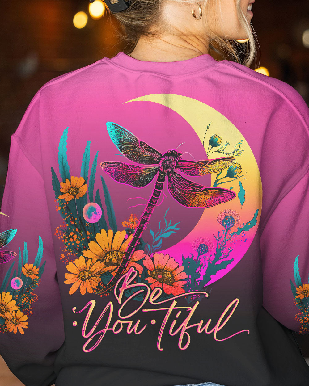 BE YOU TIFUL DRAGONFLY ALL OVER PRINT - TLNO2704233