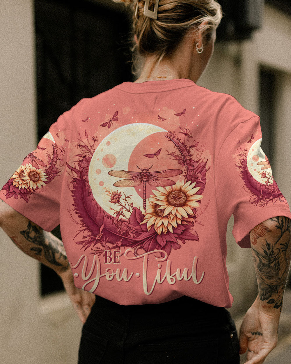 BE YOU TIFUL DRAGONFLY MOON ALL OVER PRINT - TLTR0505232