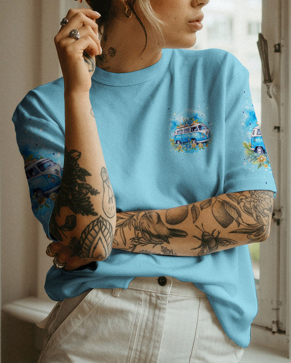 OLD HIPPIES ALL OVER PRINT - TYQY0809233