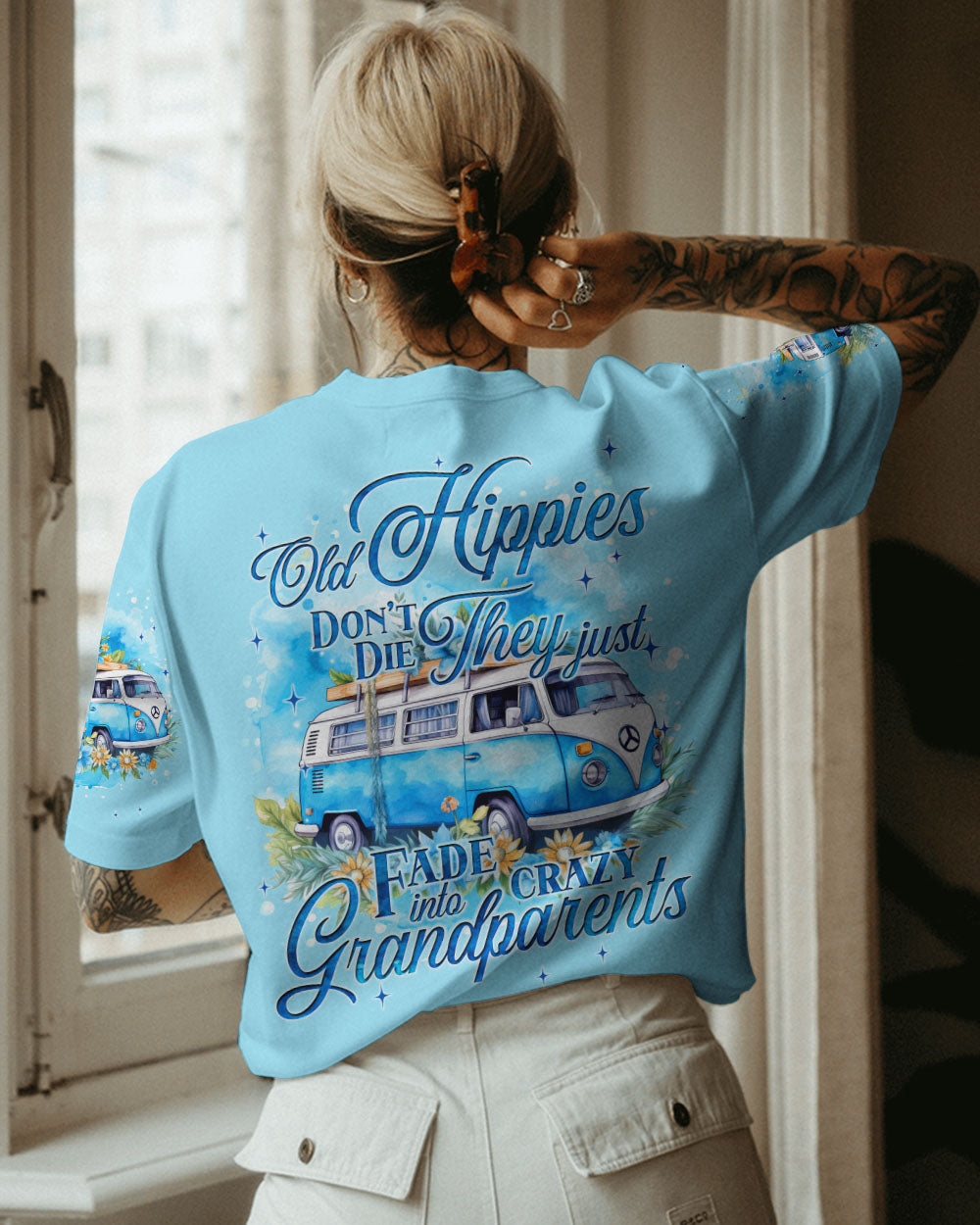 OLD HIPPIES ALL OVER PRINT - TYQY0809233