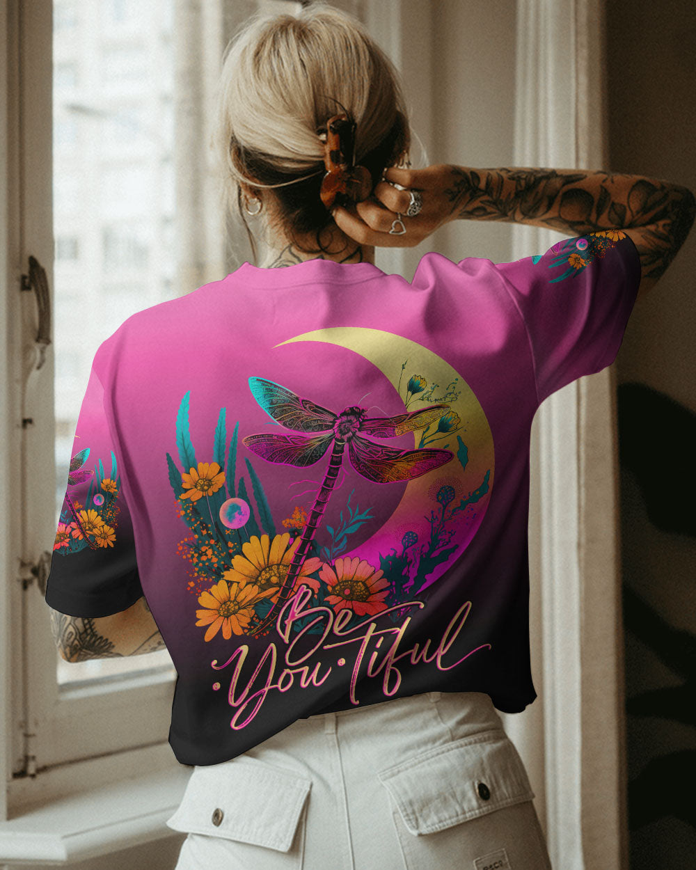 BE YOU TIFUL DRAGONFLY ALL OVER PRINT - TLNO2704233