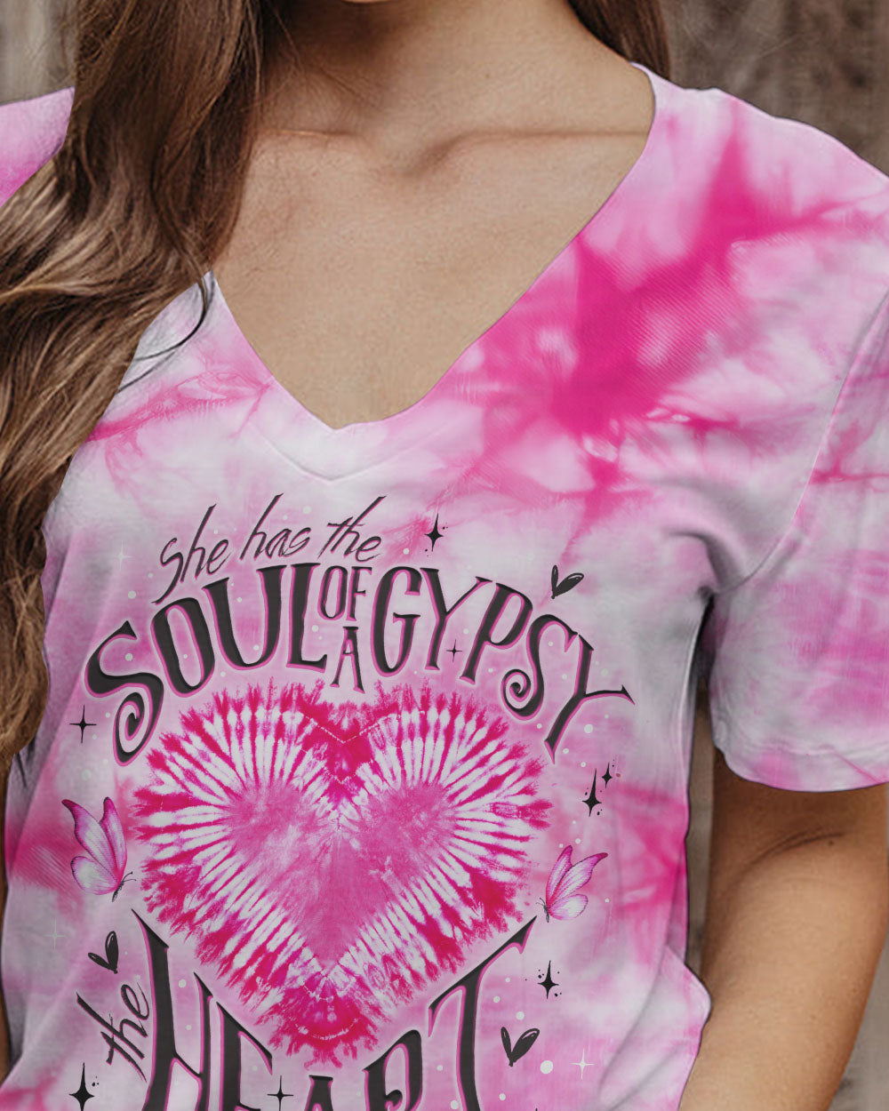 SPIRIT OF A FAIRY PINK TIE DYE ALL OVER PRINT - TY1005232