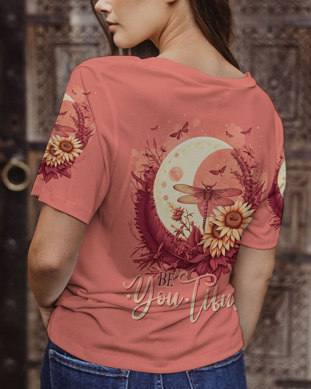 BE YOU TIFUL DRAGONFLY MOON ALL OVER PRINT - TLTR0505232