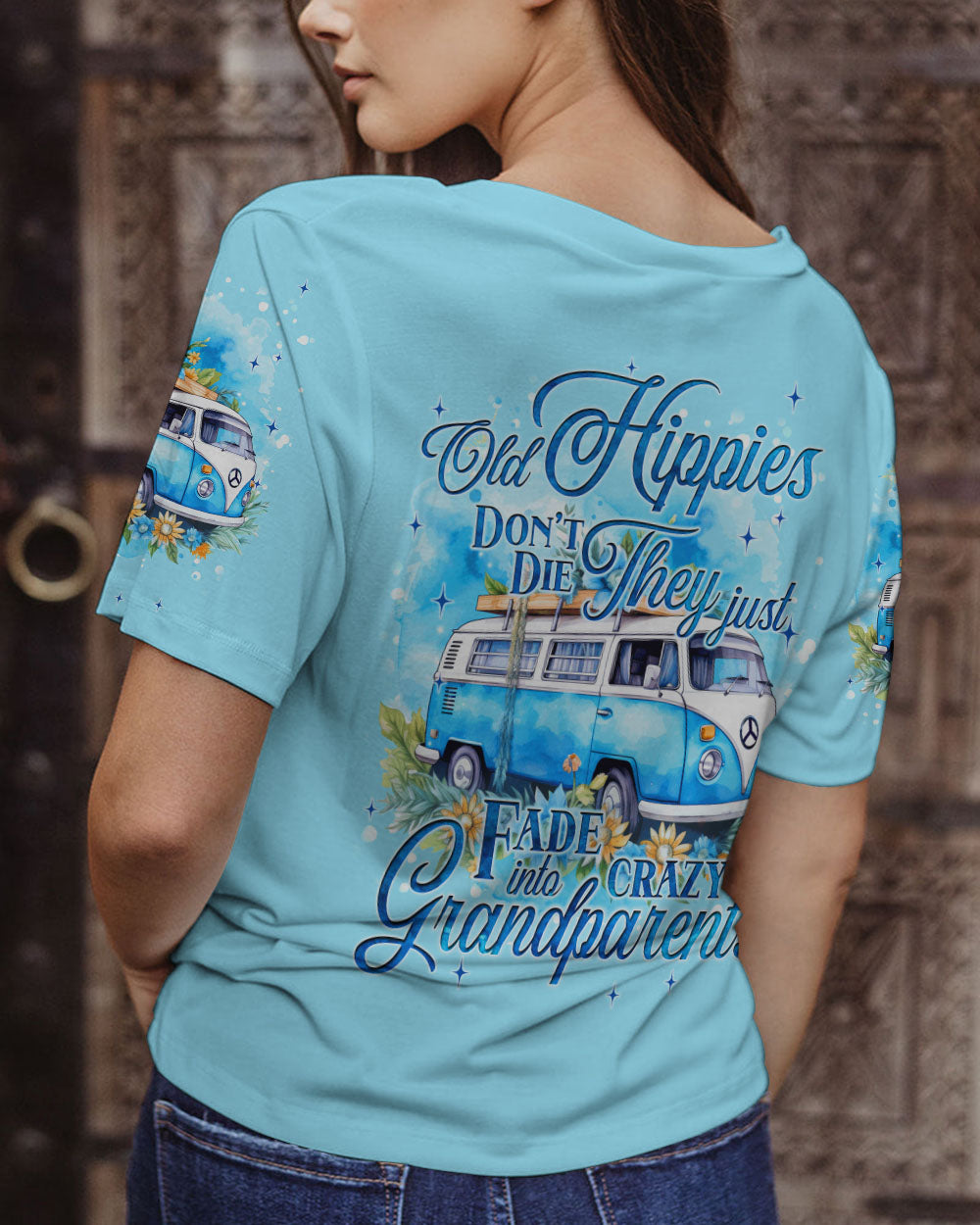 OLD HIPPIES ALL OVER PRINT - TYQY0809233