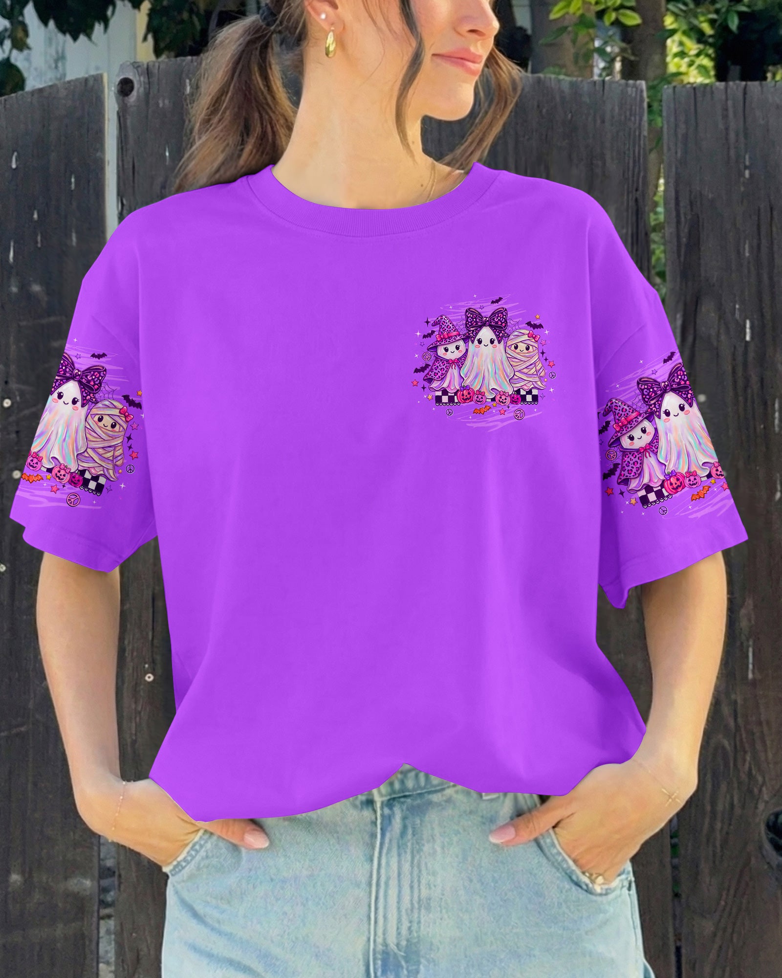 HEY BOO HALLOWEEN ALL OVER PRINT - TLTW1707264