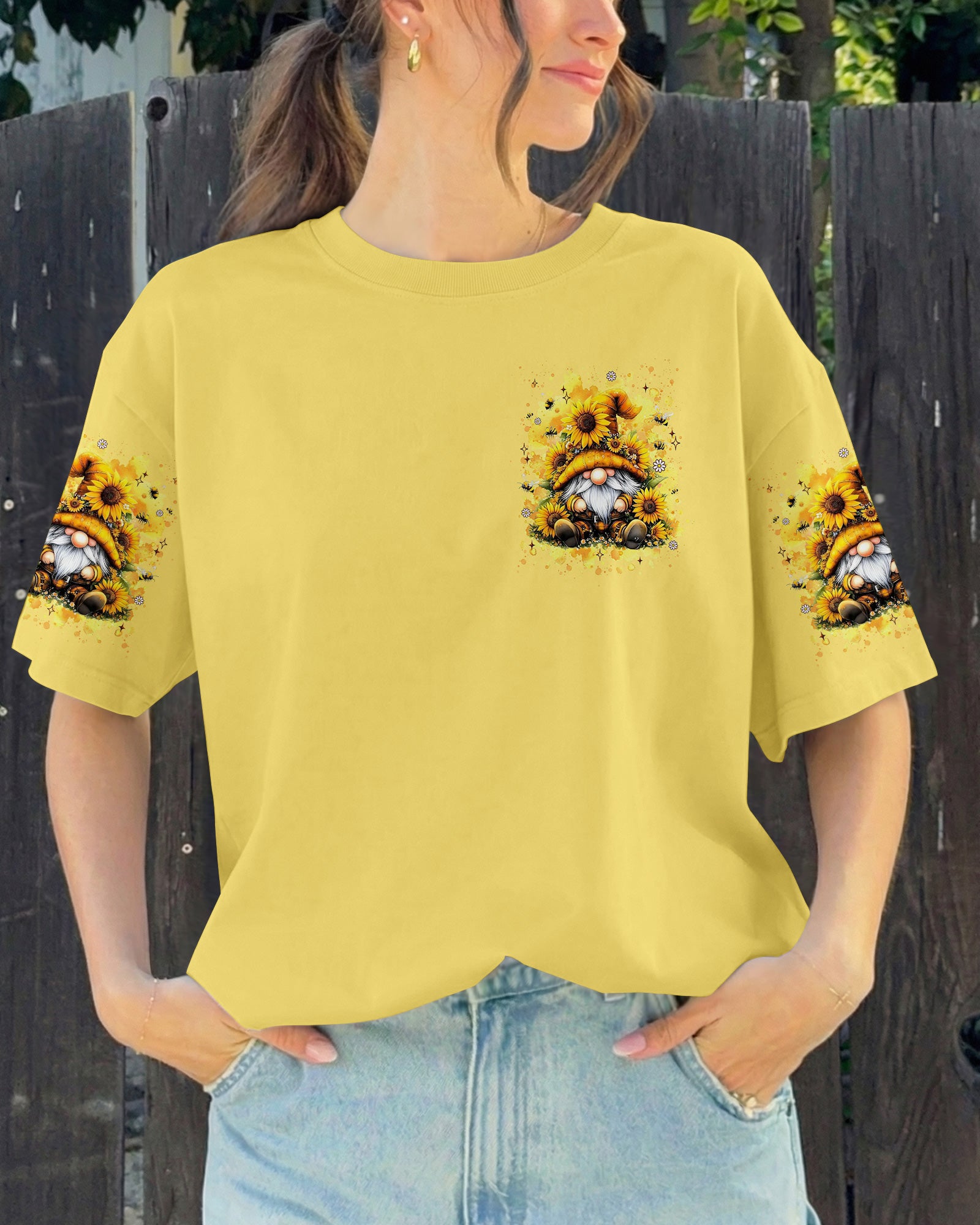 WHISPER WORDS OF WISDOM LET IT BEE GNOME ALL OVER PRINT - TYLN2206262