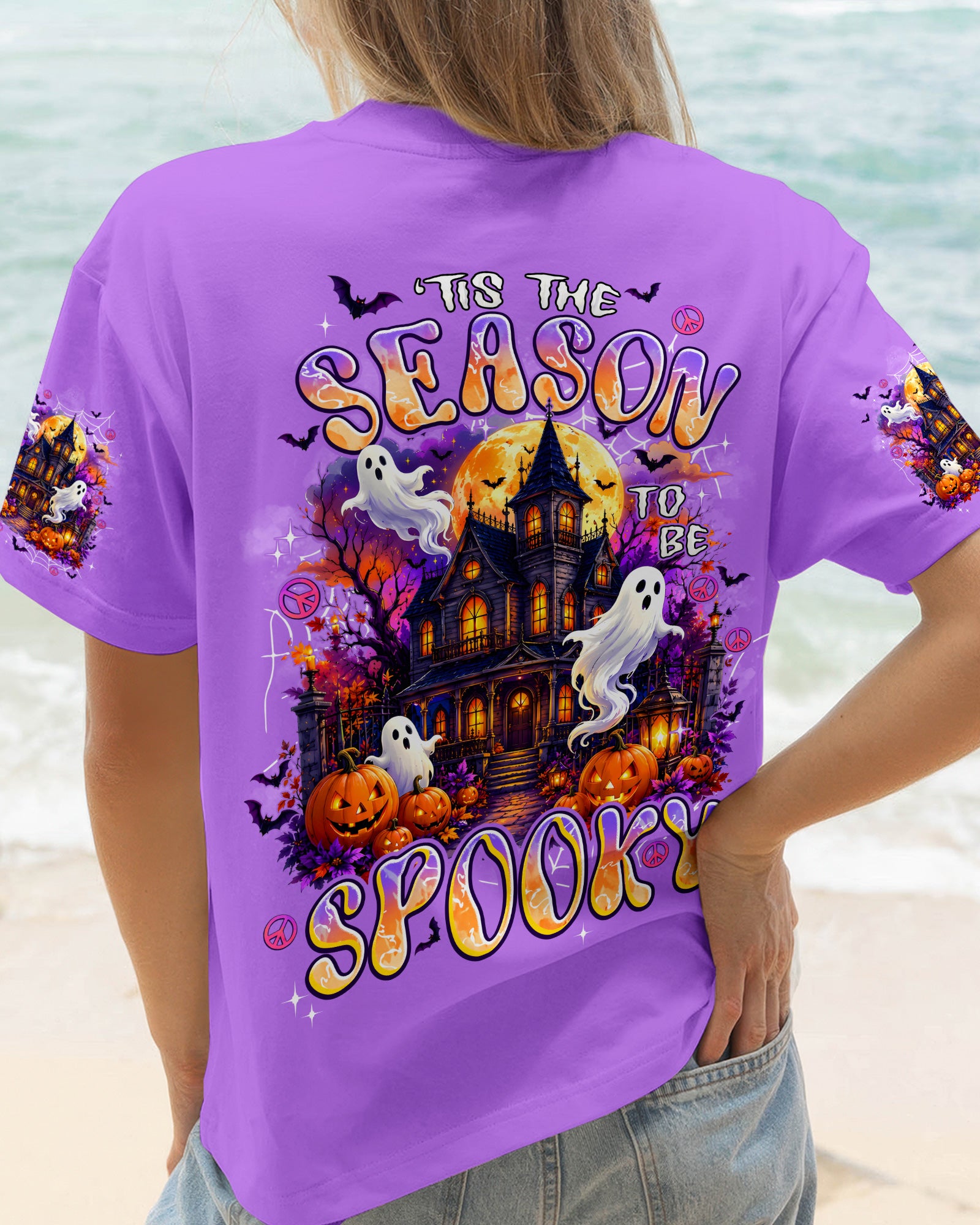 TIS THE SEASON TO BE SPOOKY HALLOWEEN ALL OVER PRINT - TYPQ2807261