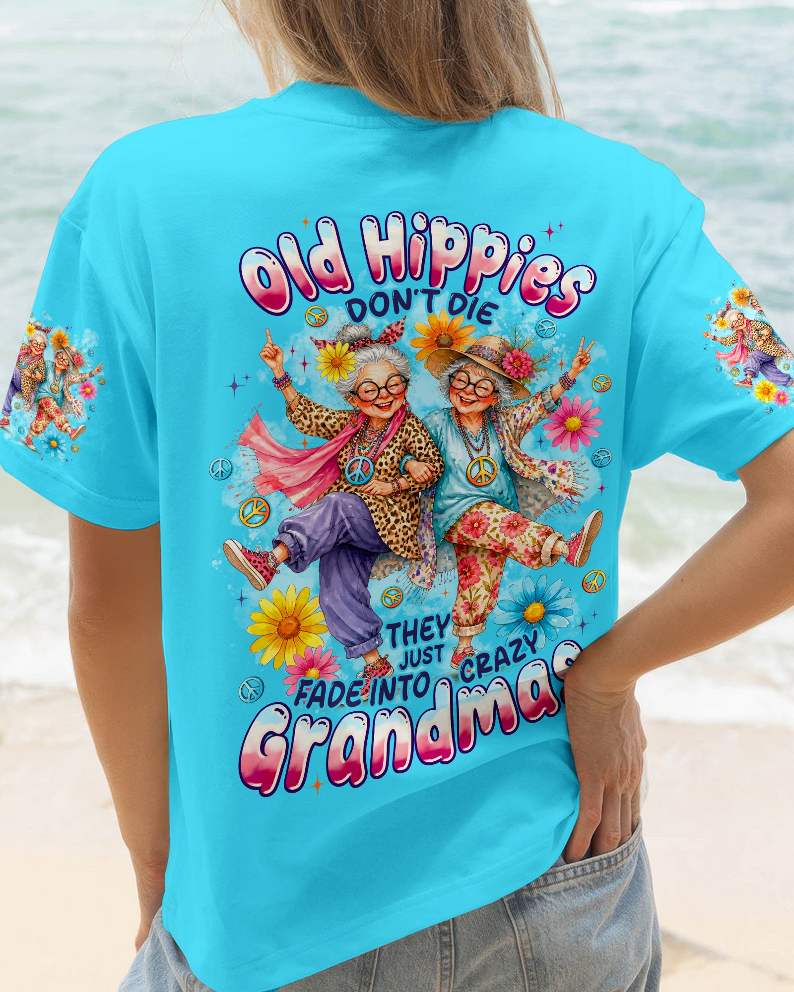 OLD HIPPIES ALL OVER PRINT - TYPQ3107262