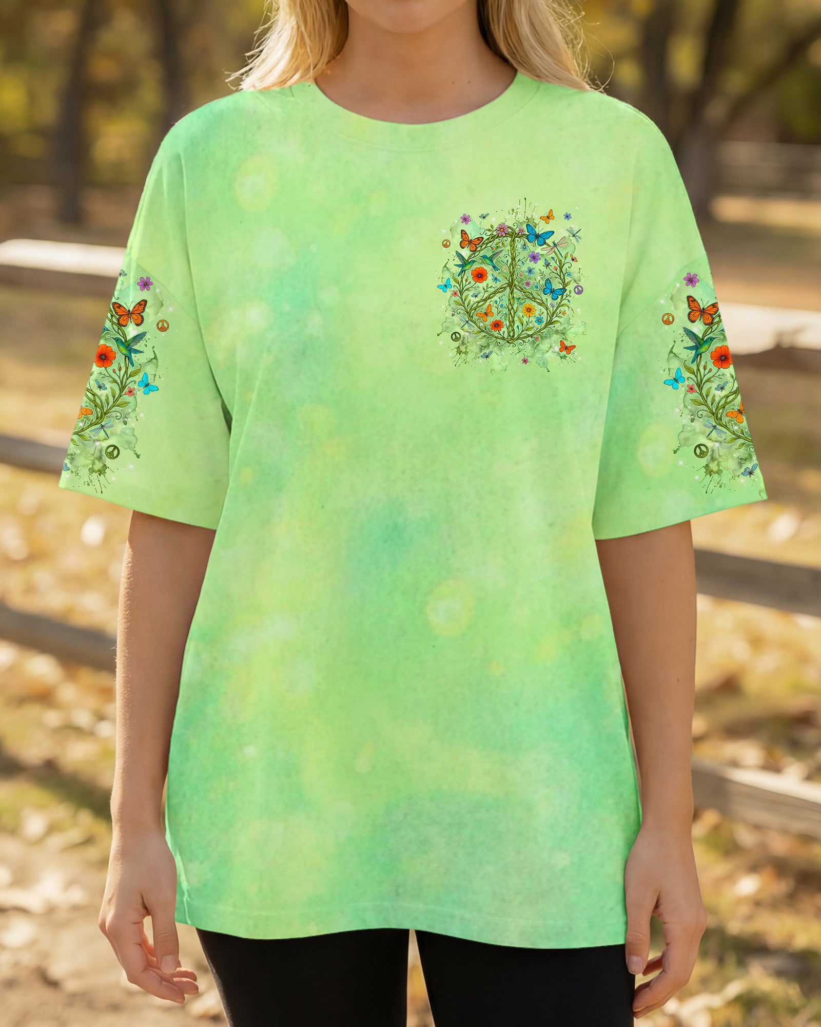 JUST BREATHE PEACE ALL OVER PRINT - TYLN1004263