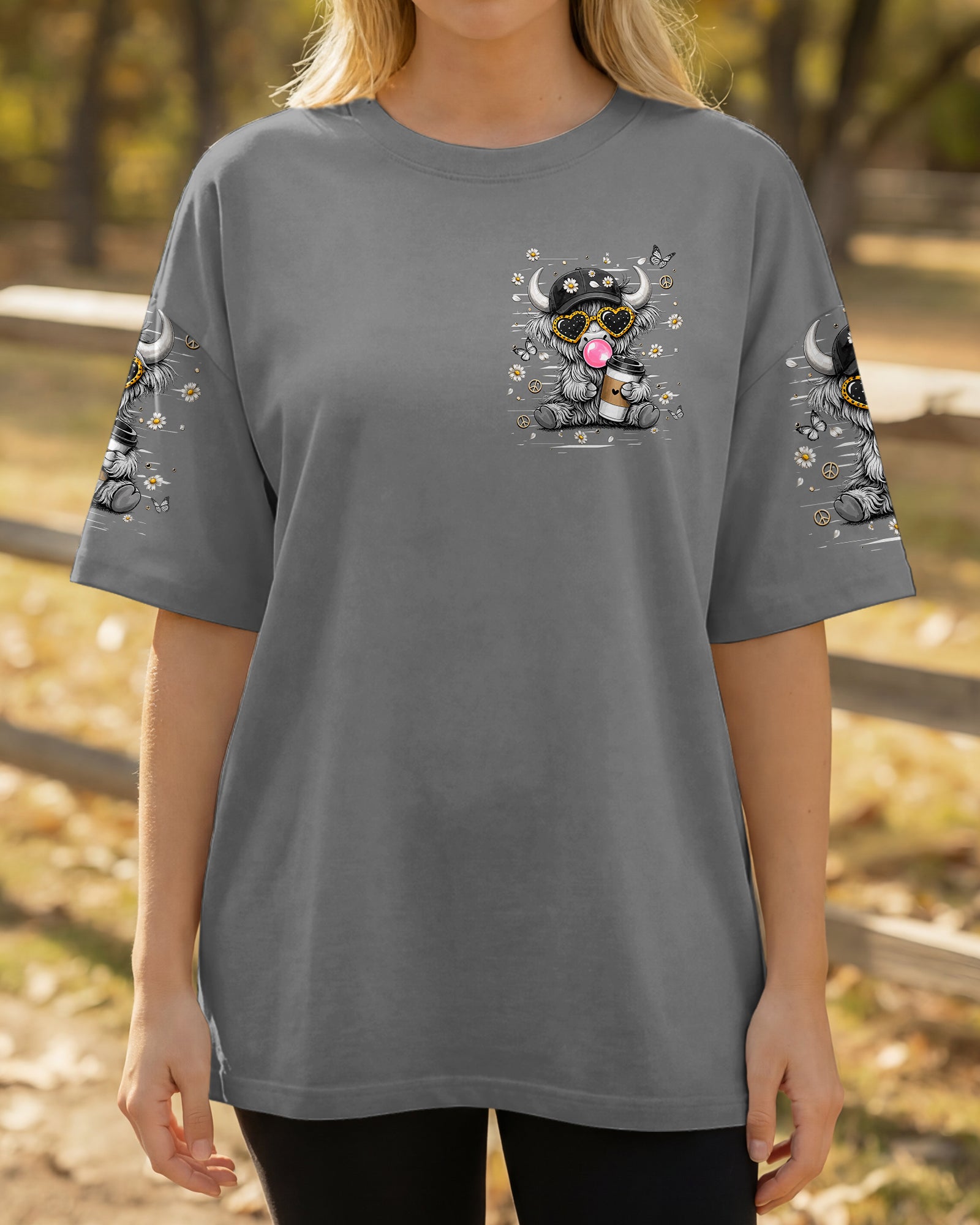 SUCK IT UP BUTTERCUP COW ALL OVER PRINT  - TLHN2505263