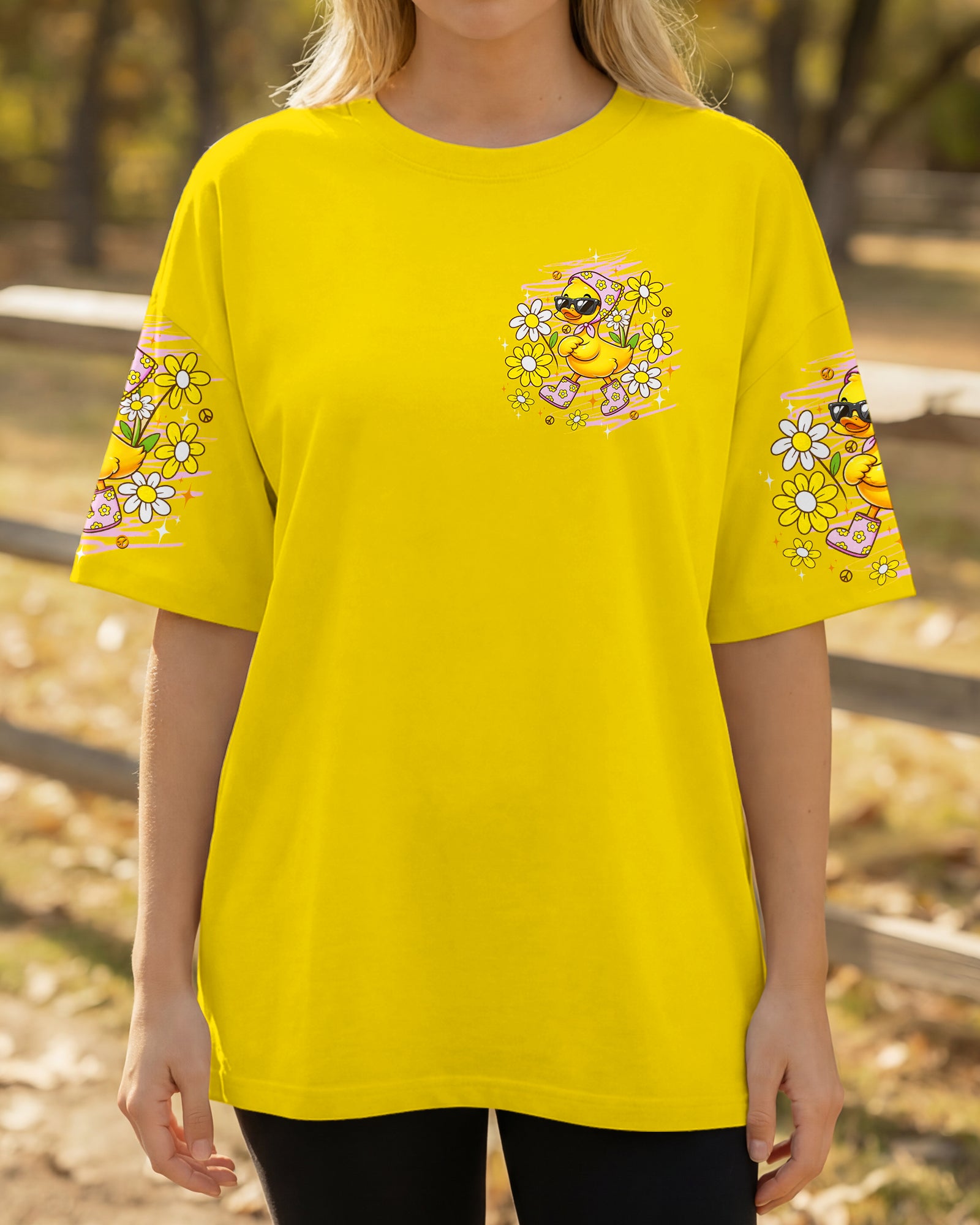 I'M NOT SHORT DUCK  ALL OVER PRINT - TLTW1107263
