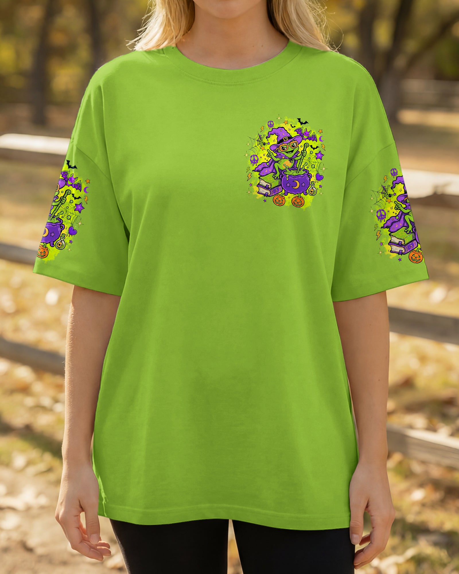 TAD BIT WICKED FROG HALLOWEEN ALL OVER PRINT - TLTW2107261
