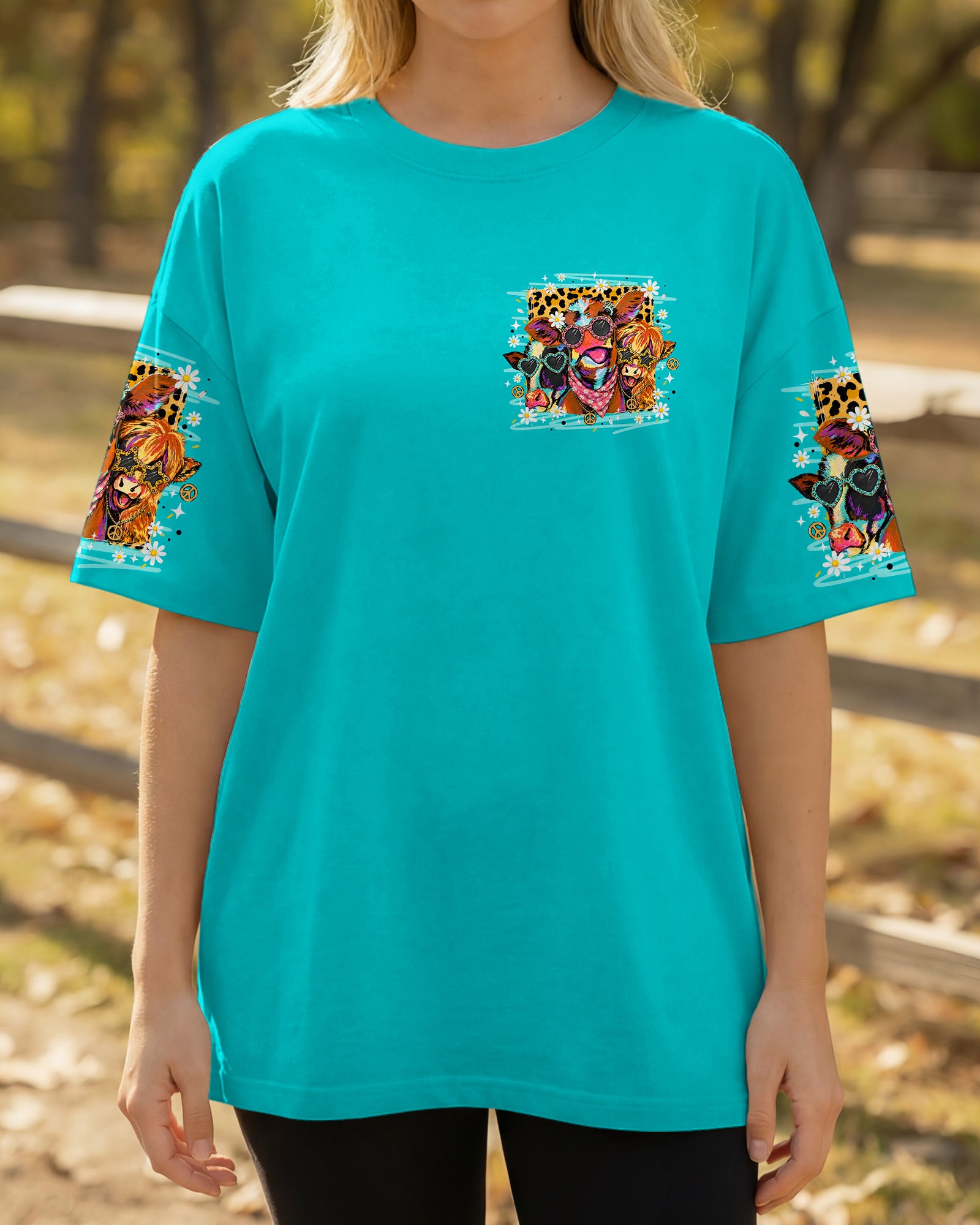 LET'S GO GIRLS COW ALL OVER PRINT - TLNO1806261