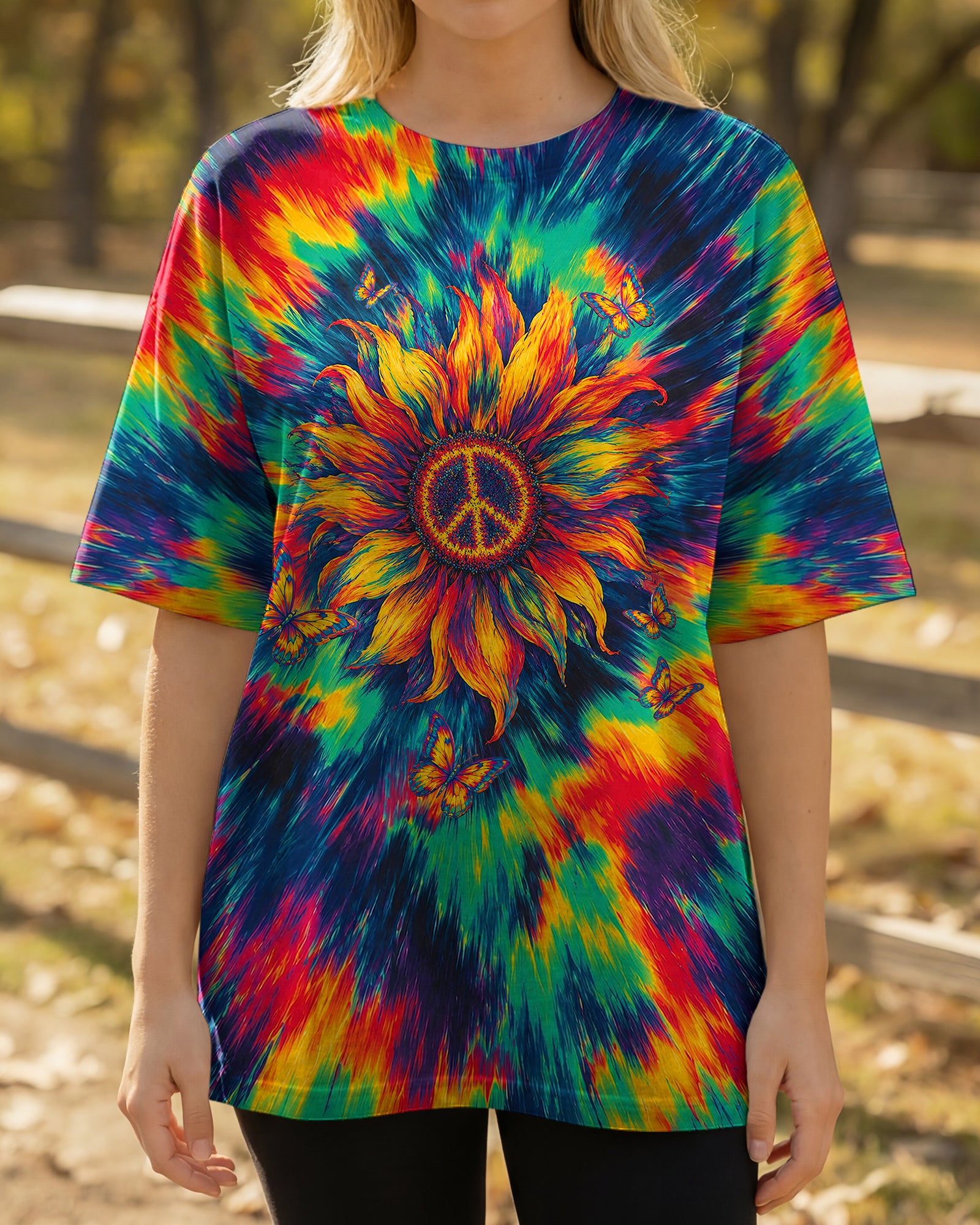 HIPPIE SOUL SUNFLOWER ALL OVER PRINT   - TLNT0206262