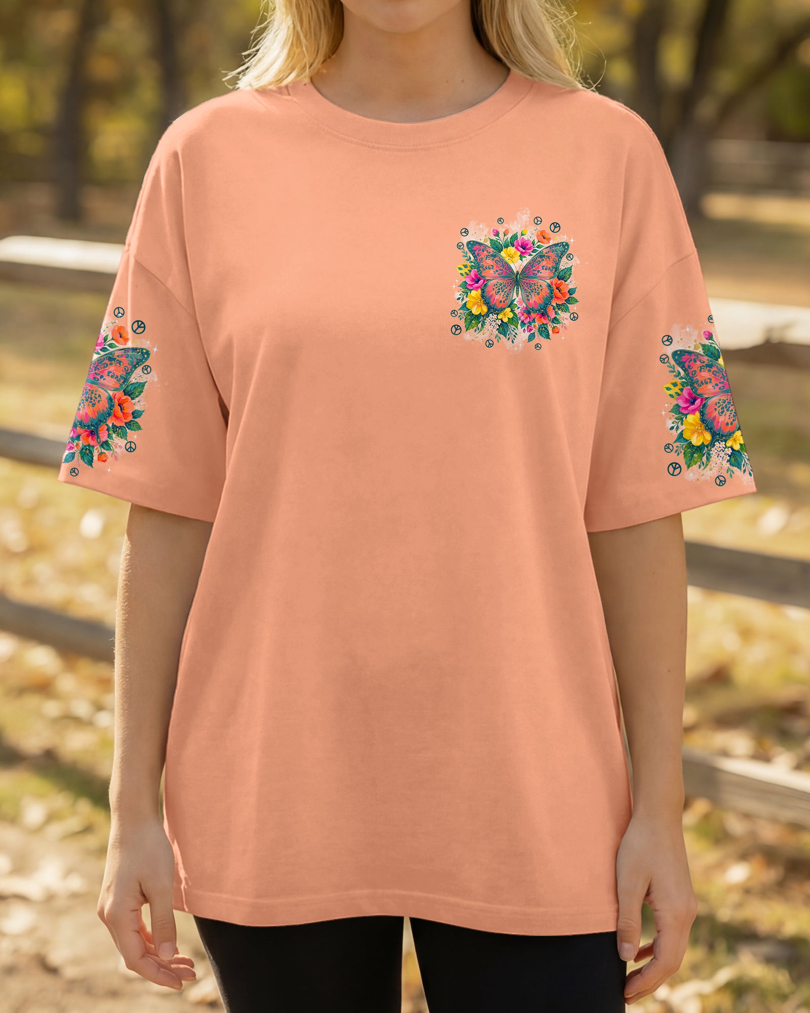WHISPER WORDS OF WISDOM LET IT BE BUTTERFLY ALL OVER PRINT - TYPQ2207263