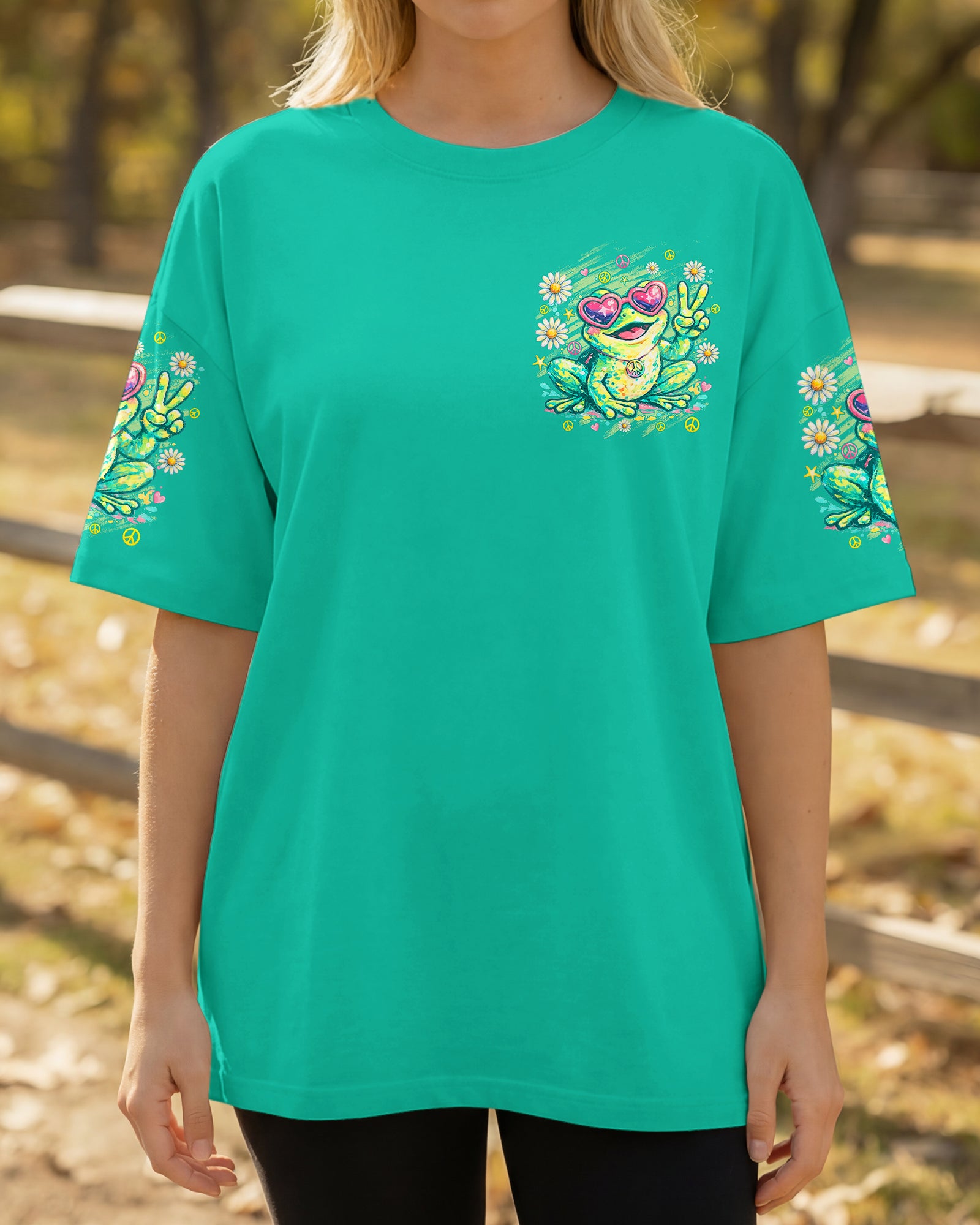 DO WHAT MAKES YOU HAPPY FROG ALL OVER PRINT - TYQY1307262
