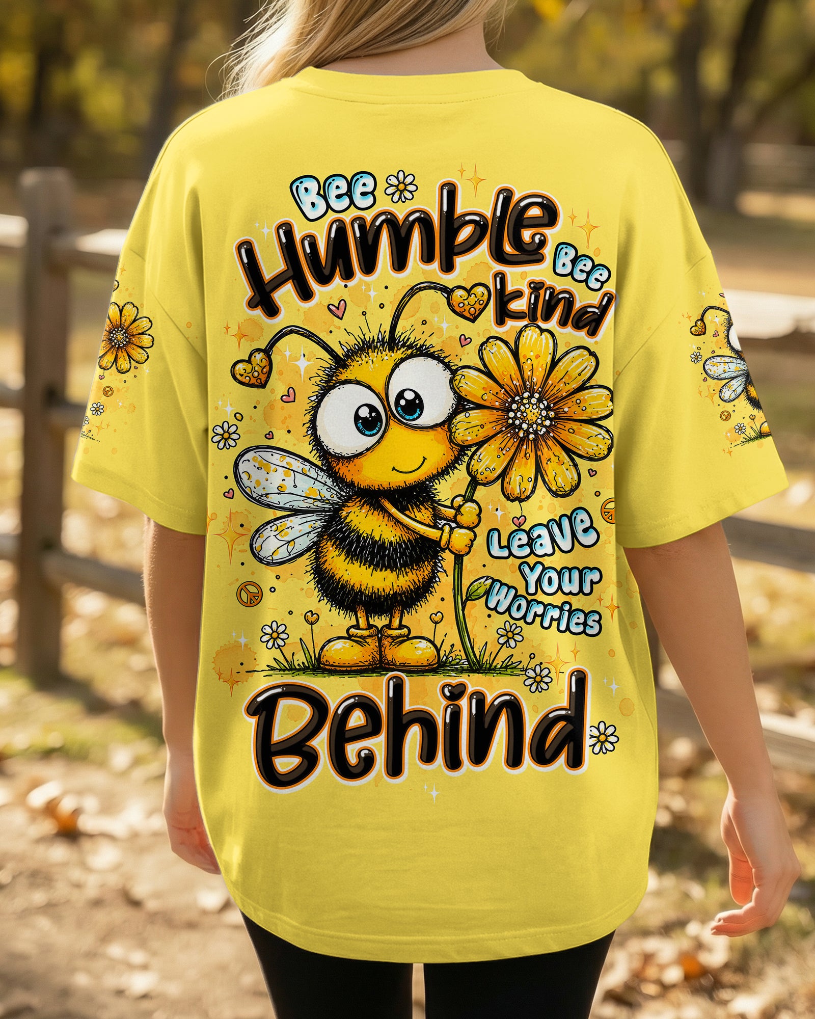 BEE HUMBLE BEE KIND  ALL OVER PRINT - TLTW1007262