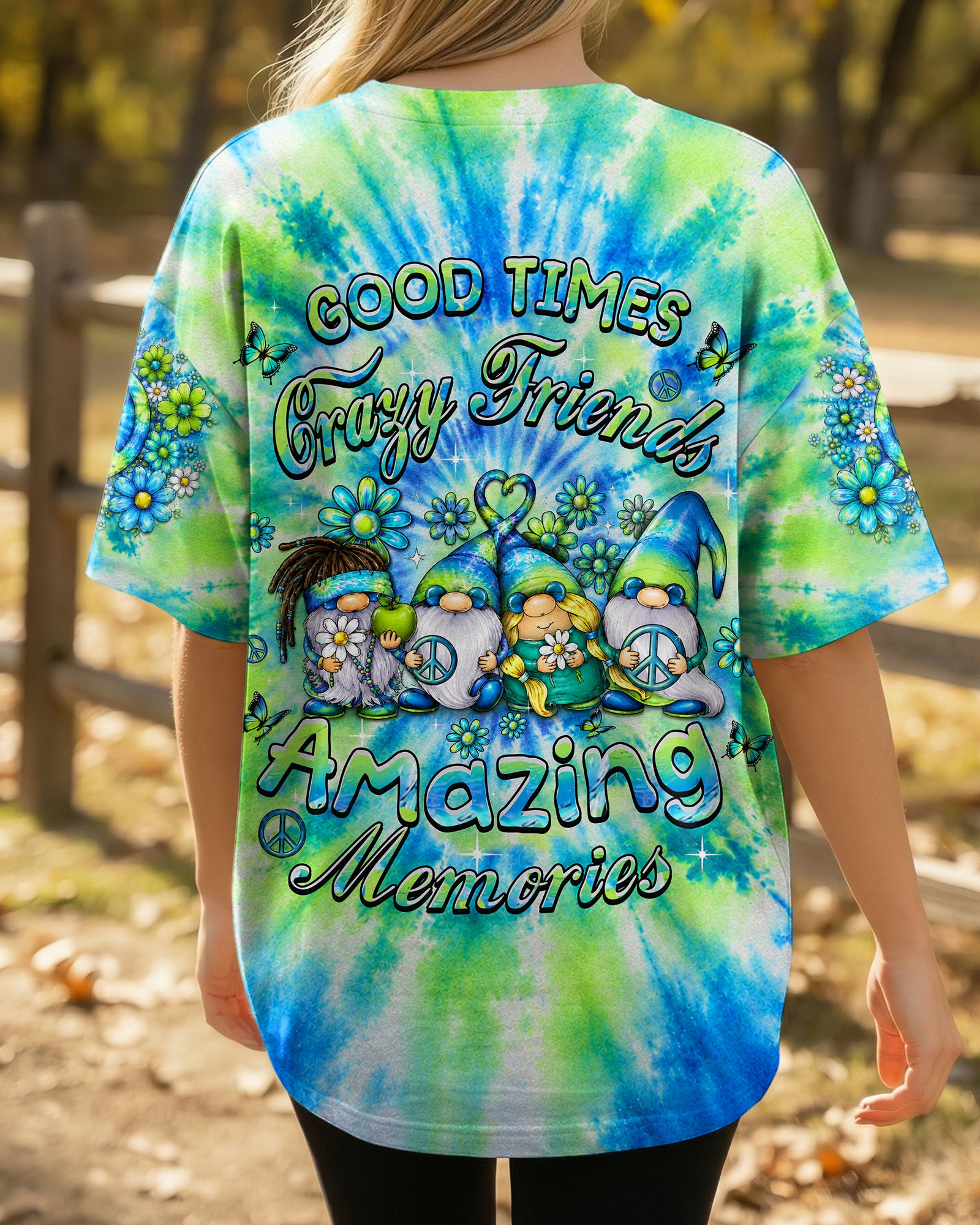 GOOD TIMES CRAZY FRIEND GNOME ALL OVER PRINT   - TLHN2505262