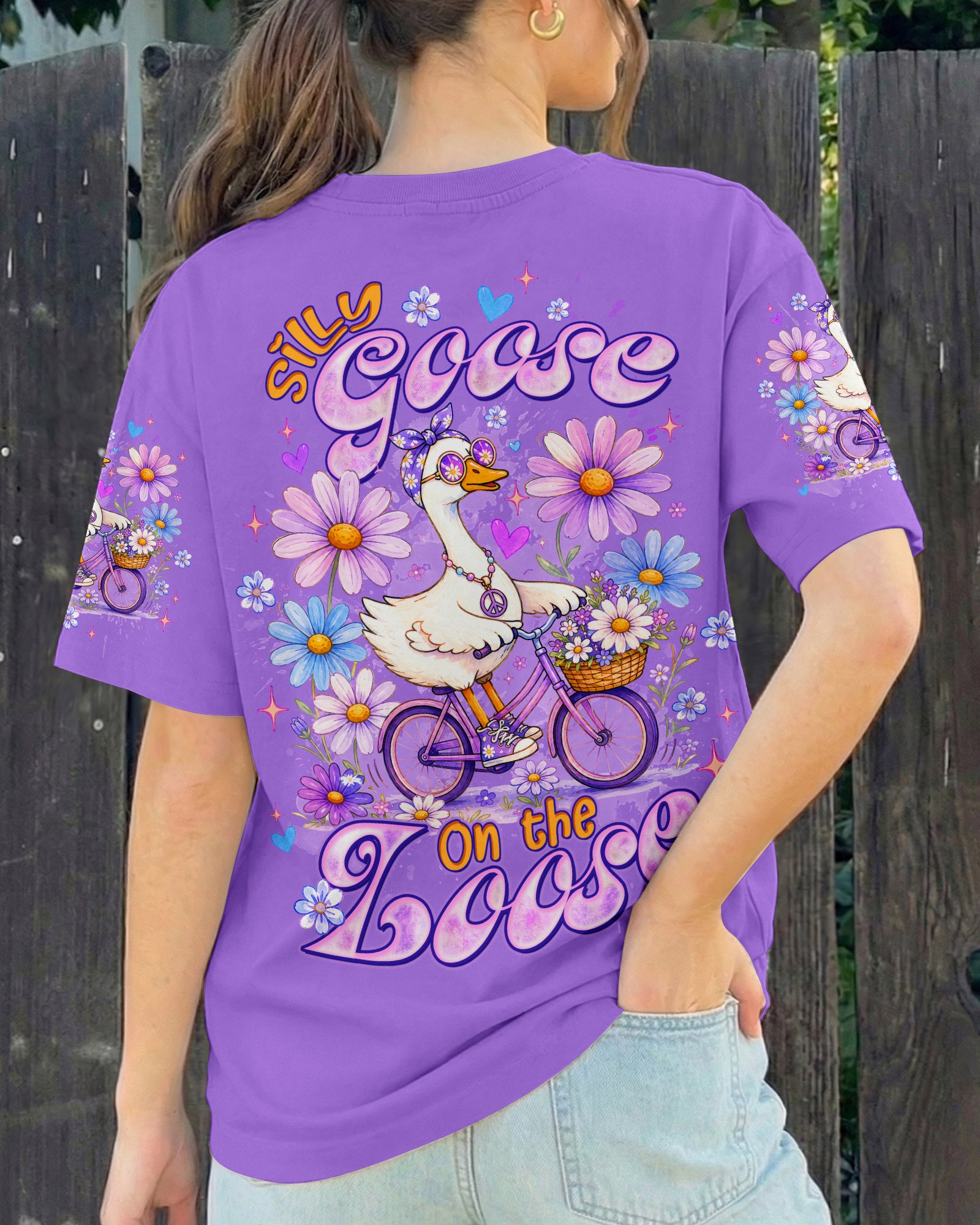 SILLY GOOSE ON THE LOOSE ALL OVER PRINT - TLTW1107261