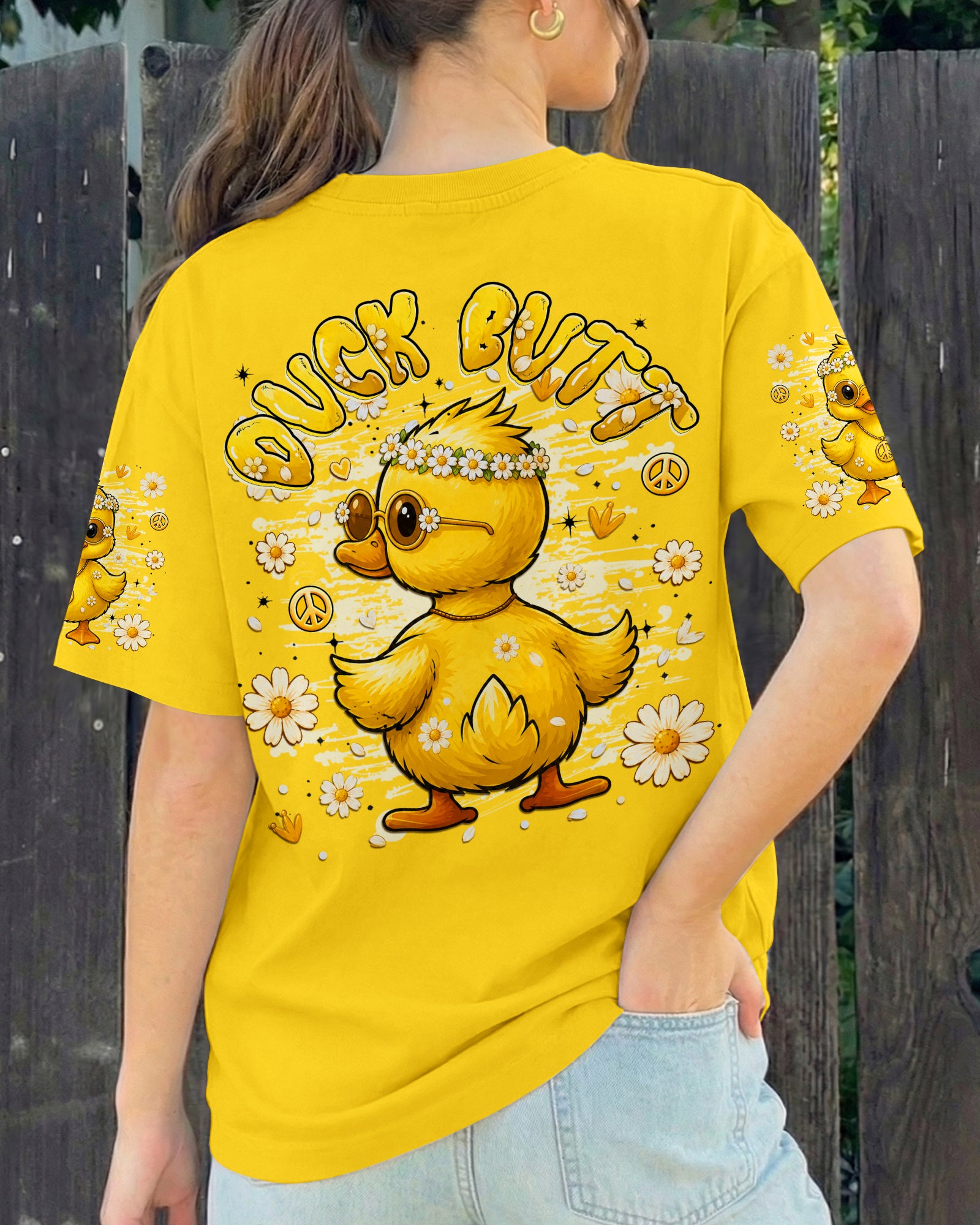 GUESS WHAT FUNNY DUCK ALL OVER PRINT - TLHG2005262