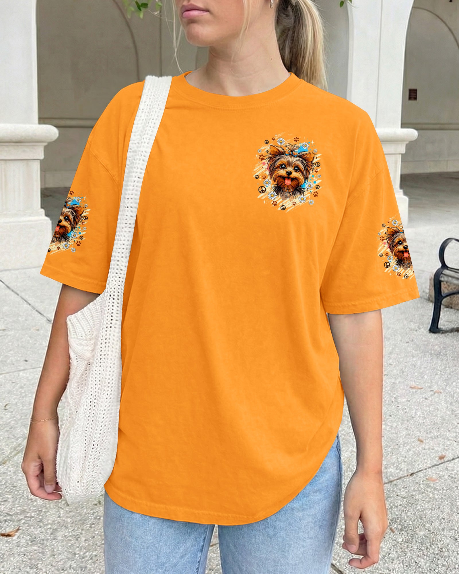 I'M NOT SHOUTING YORKSHIRE TERRIER DOG ALL OVER PRINT - TYQY1805262
