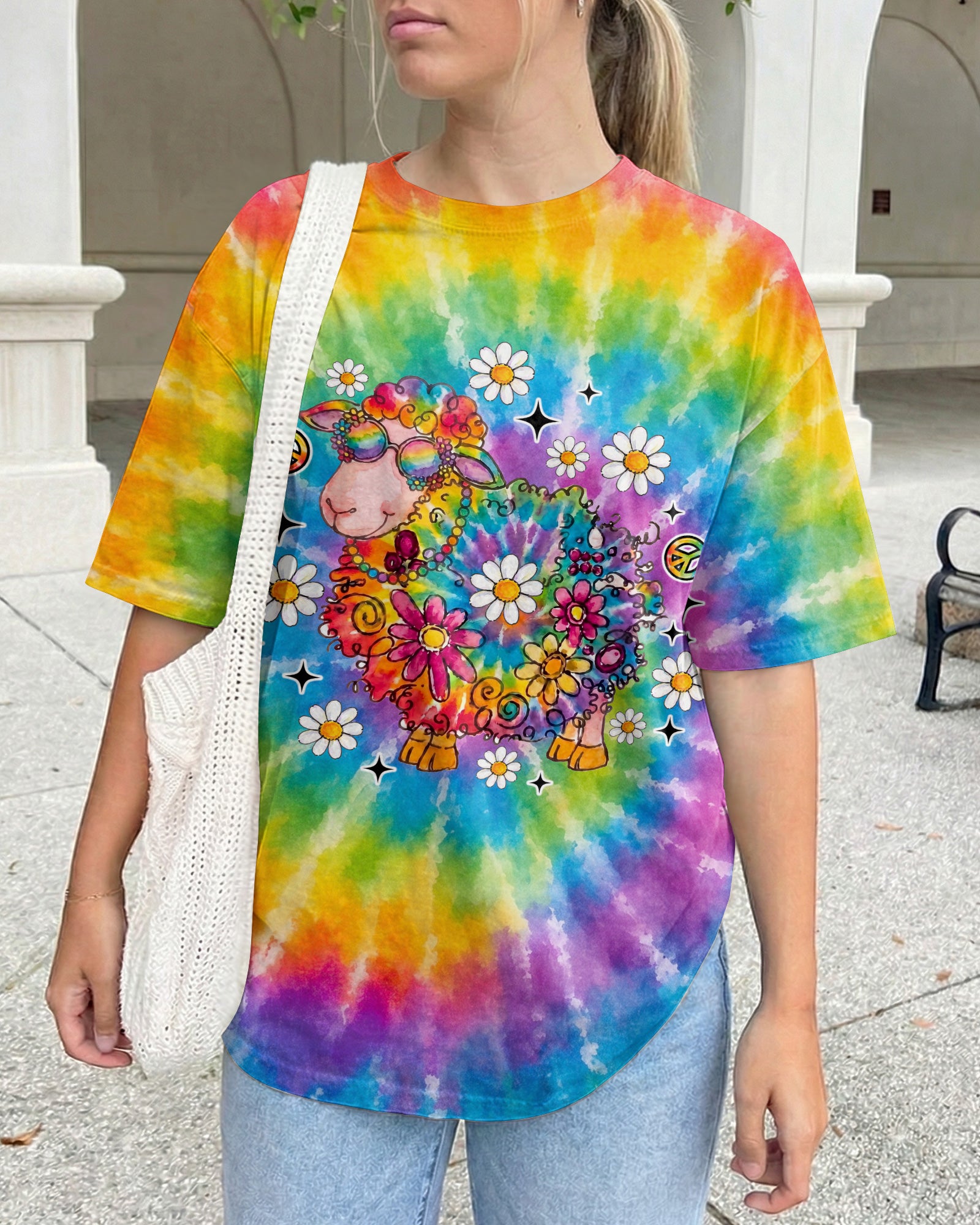 I'M NOT THE BLACK SHEEP TIE DYE ALL OVER PRINT - TLNO2707263
