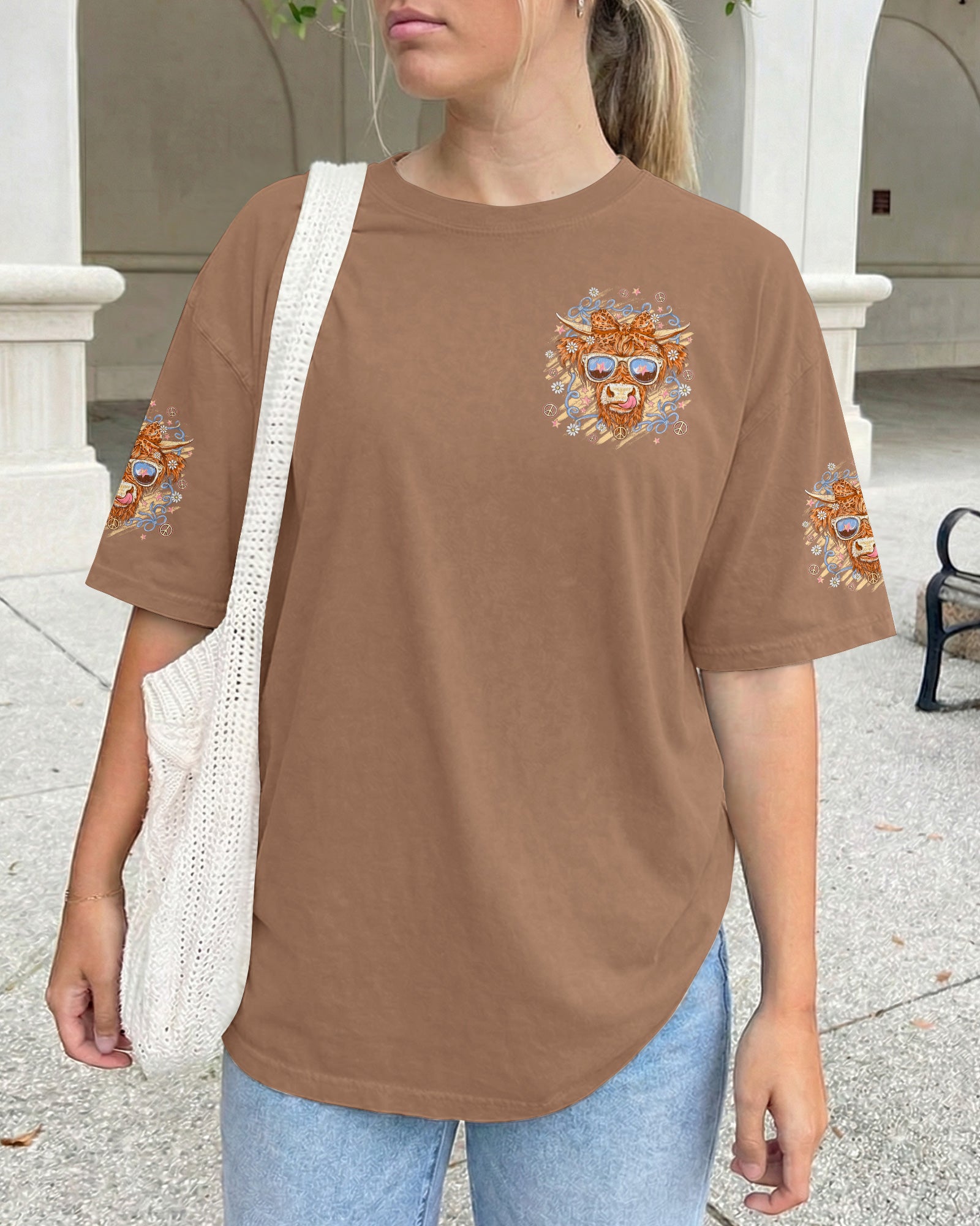 SUCK IT UP BUTTERCUP COW ALL OVER PRINT - TYQY2905261