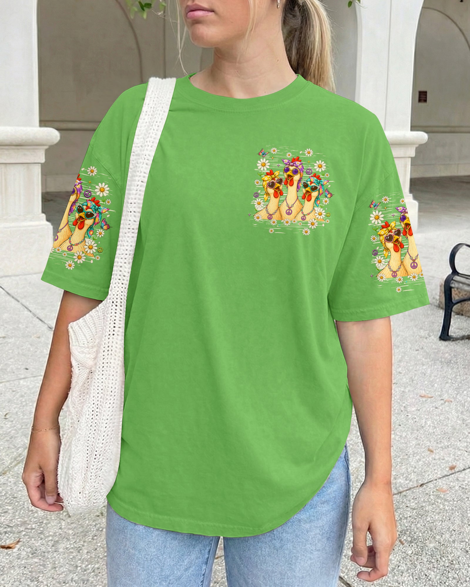 GOOD TIMES CRAZY FRIEND CHICKEN ALL OVER PRINT - TLHN0207261