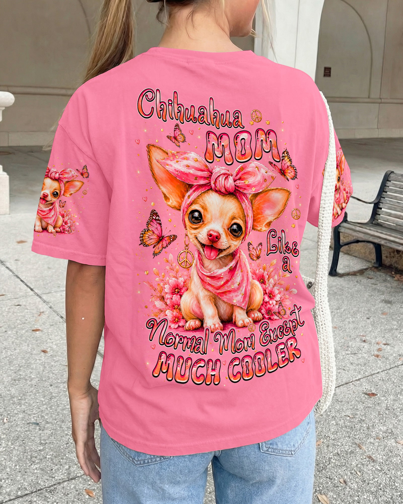 CHIHUAHUA MOM COOLER DOG ALL OVER PRINT - TLHN1805263