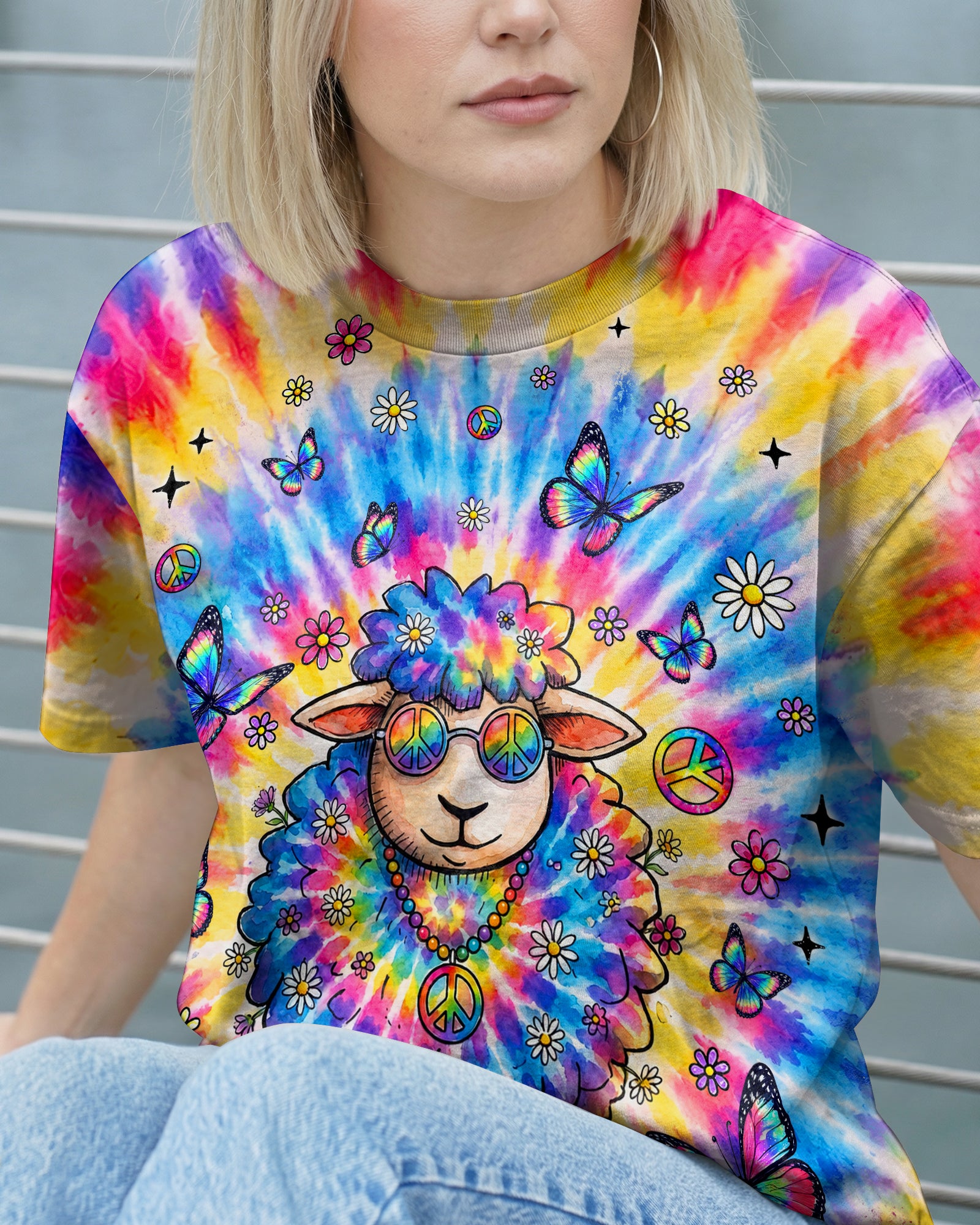 I'M NOT THE BLACK SHEEP SWIRL ALL OVER PRINT - TLNT1307262