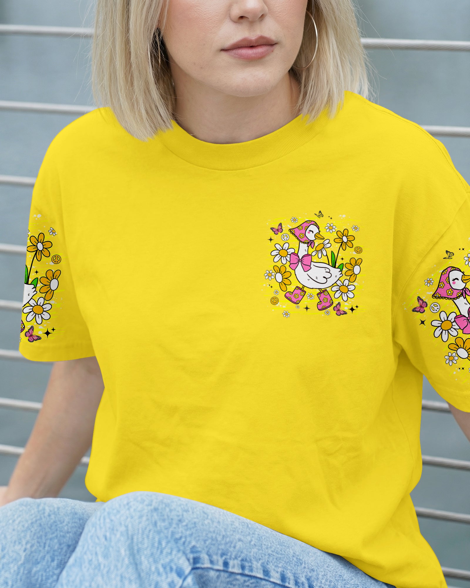 SILLY GOOSE ON THE LOOSE ALL OVER PRINT - TLHN2107263